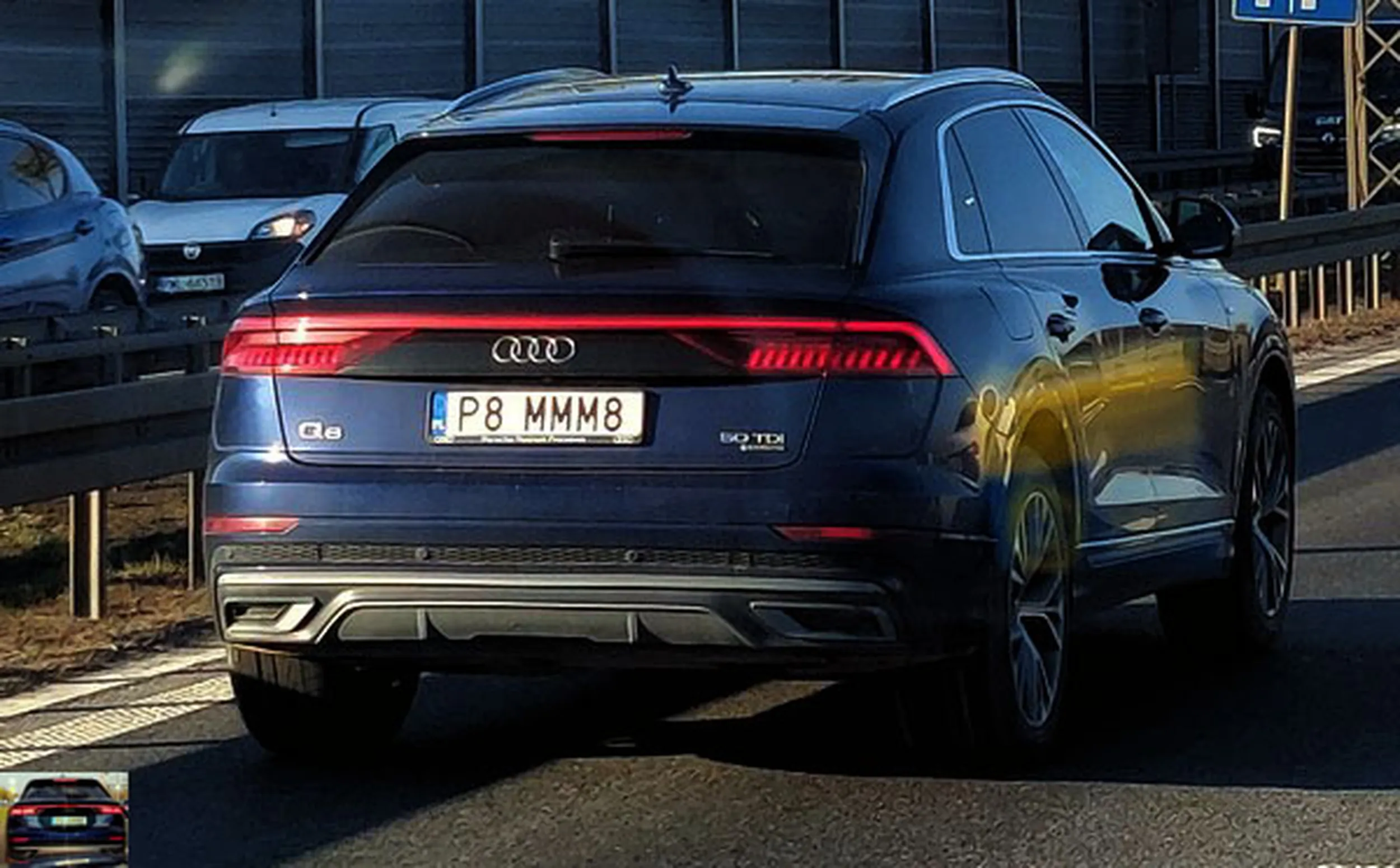 Fajny numer, blacha P8 MMM8