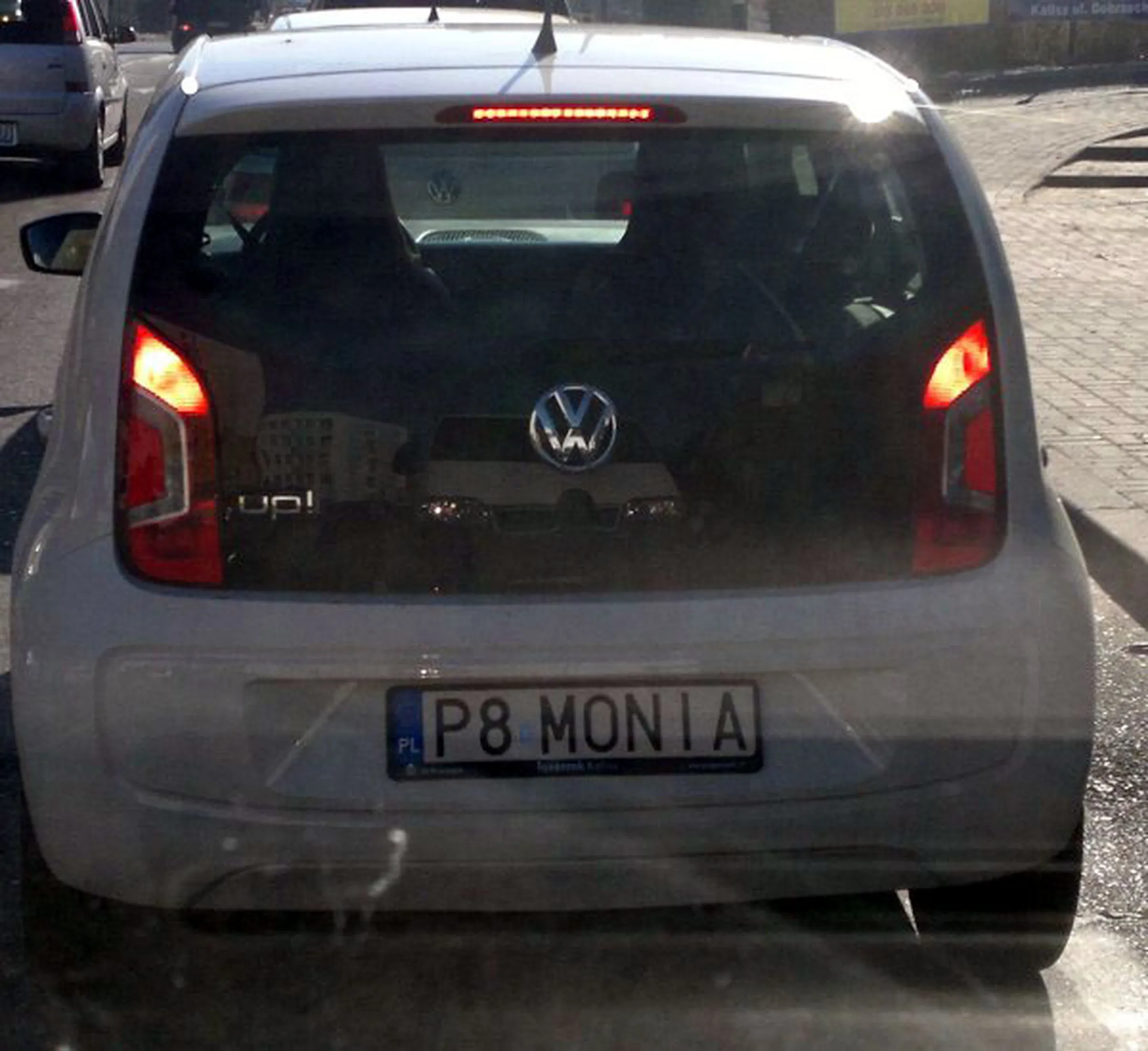 Fajny numer, blacha P8 MONIA