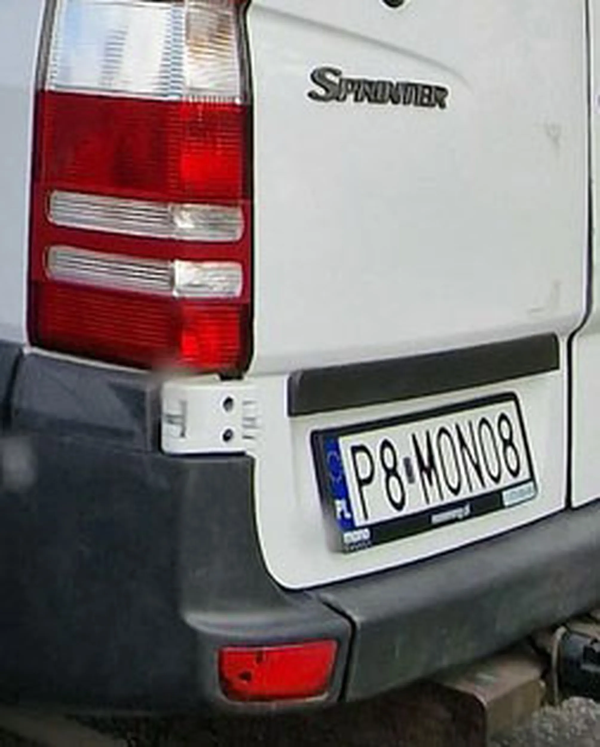 Fajny numer, blacha P8 MONO8