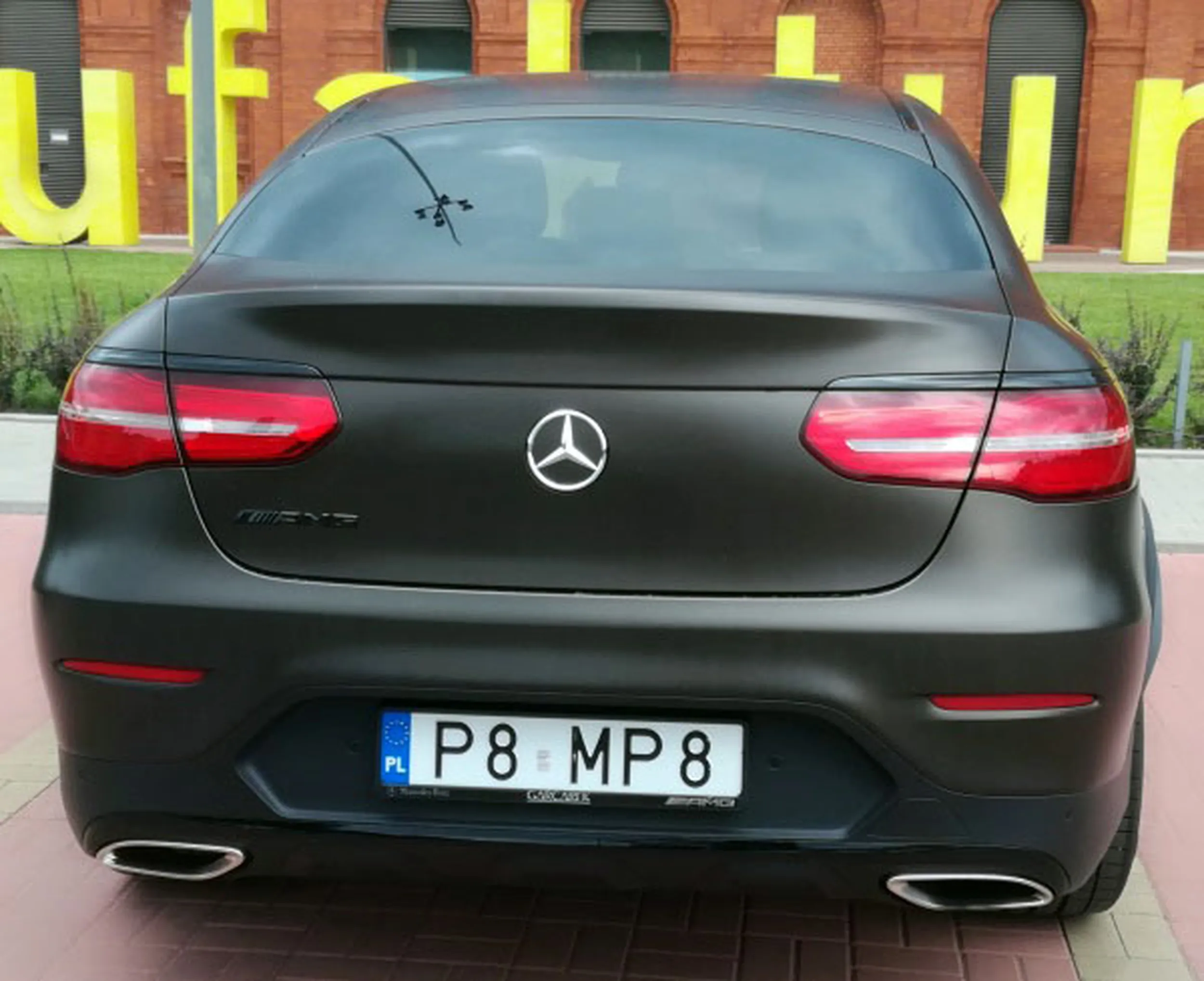 Fajny numer, blacha P8 MP8