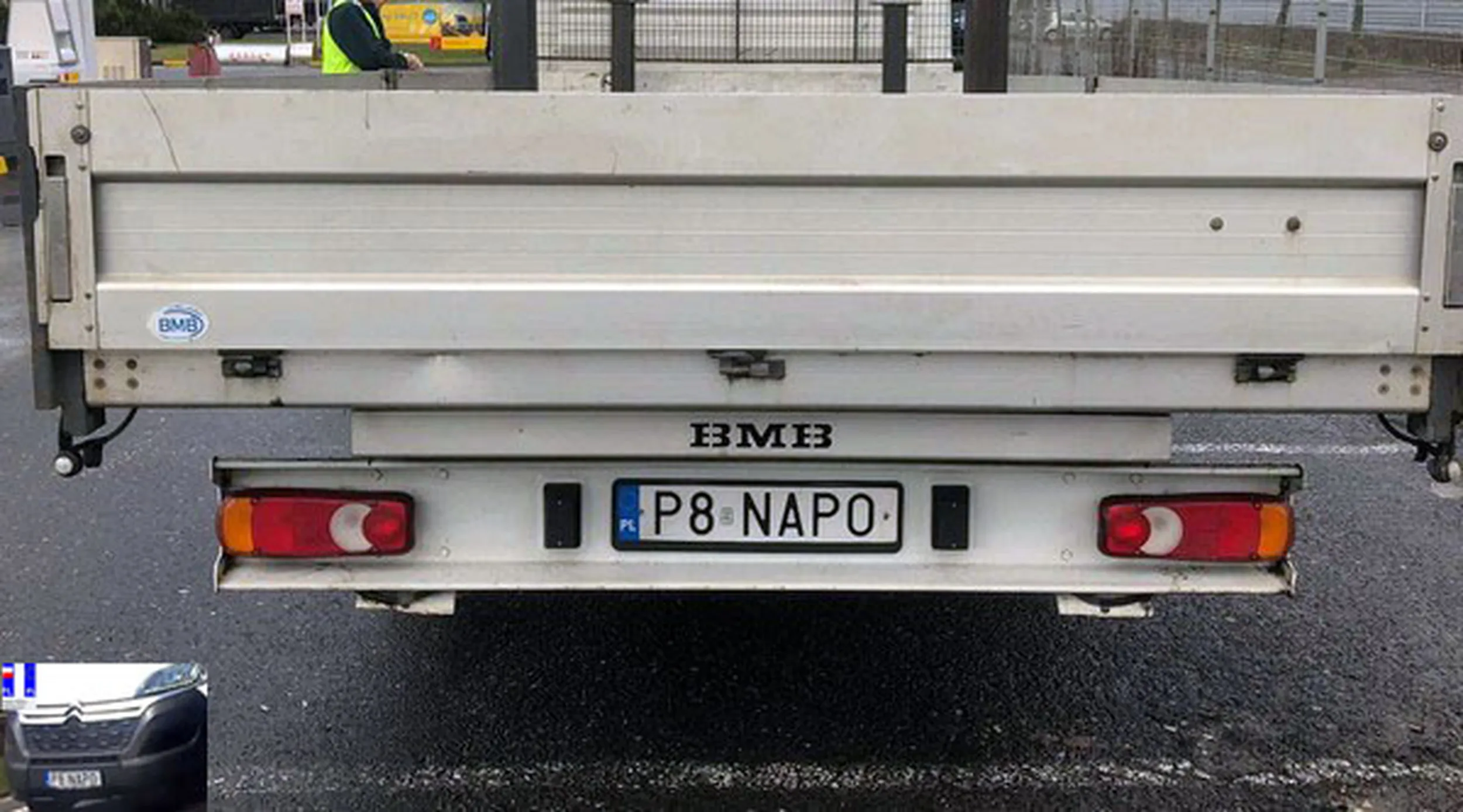 Fajny numer, blacha P8 NAPO