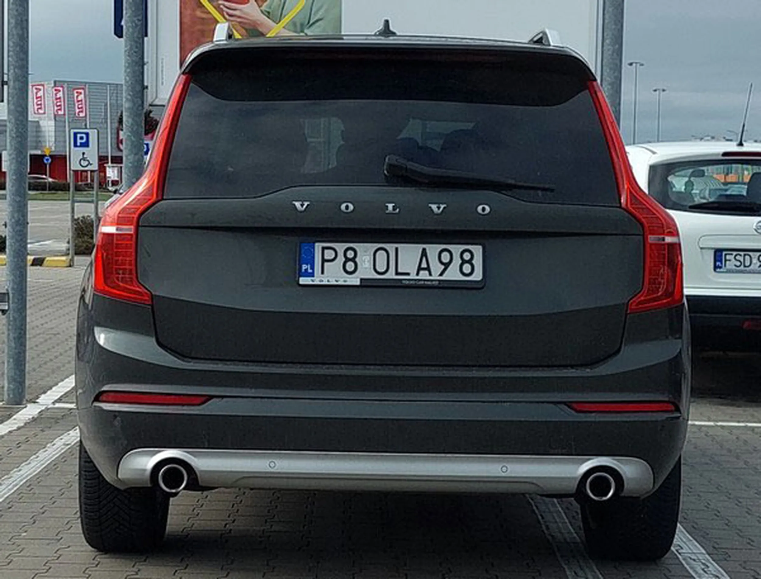 Fajny numer, blacha P8 OLA98