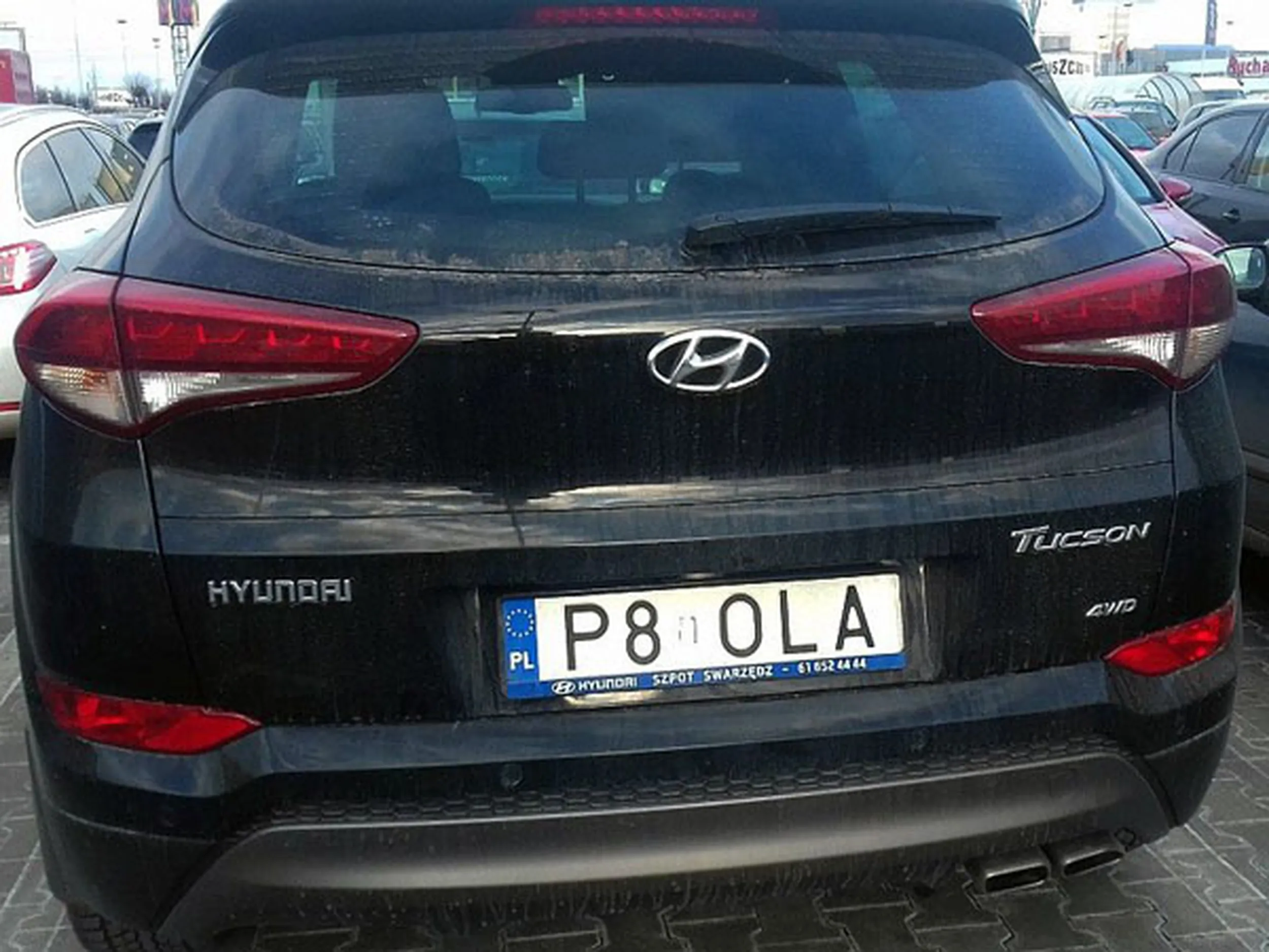 Fajny numer, blacha P8 OLA