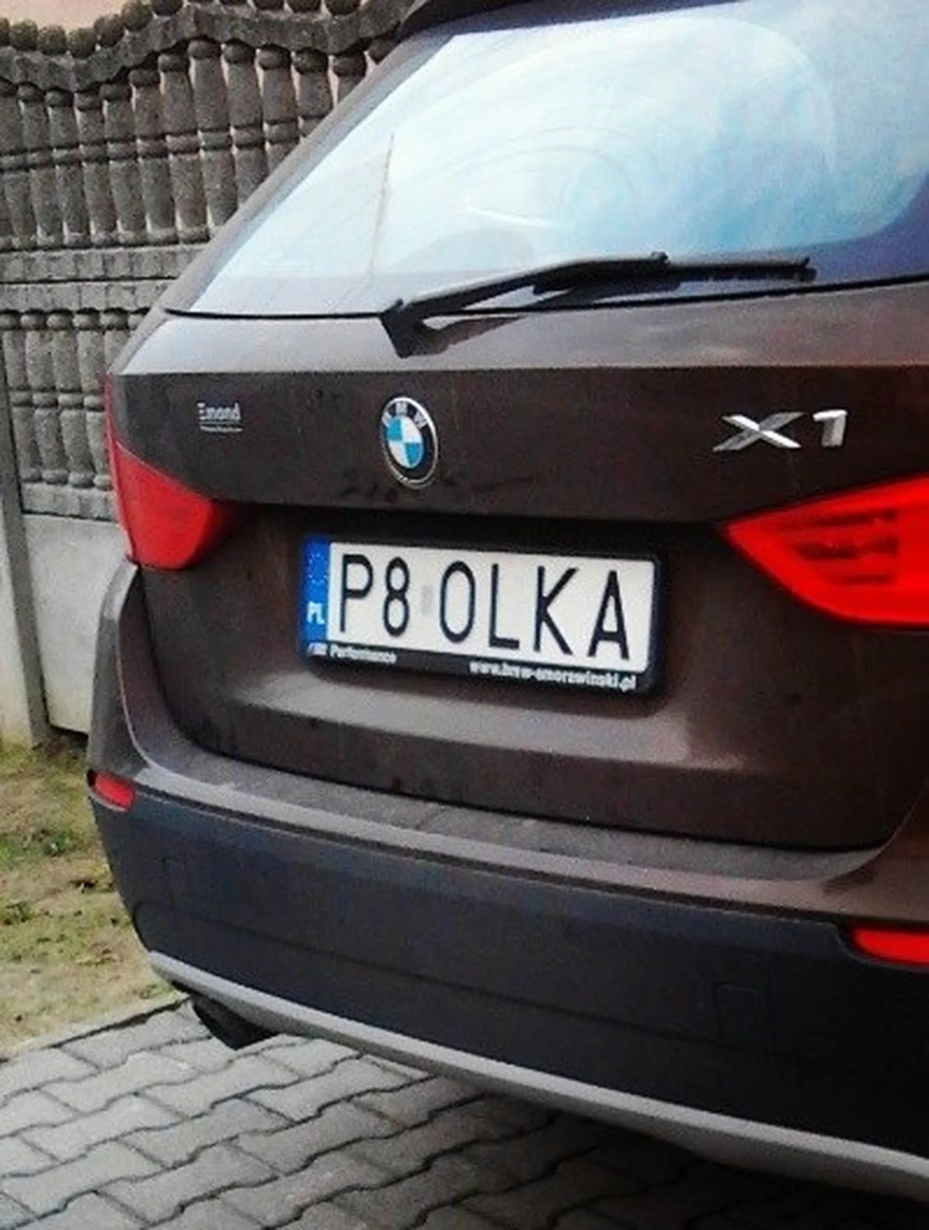 Fajny numer, blacha P8 OLKA