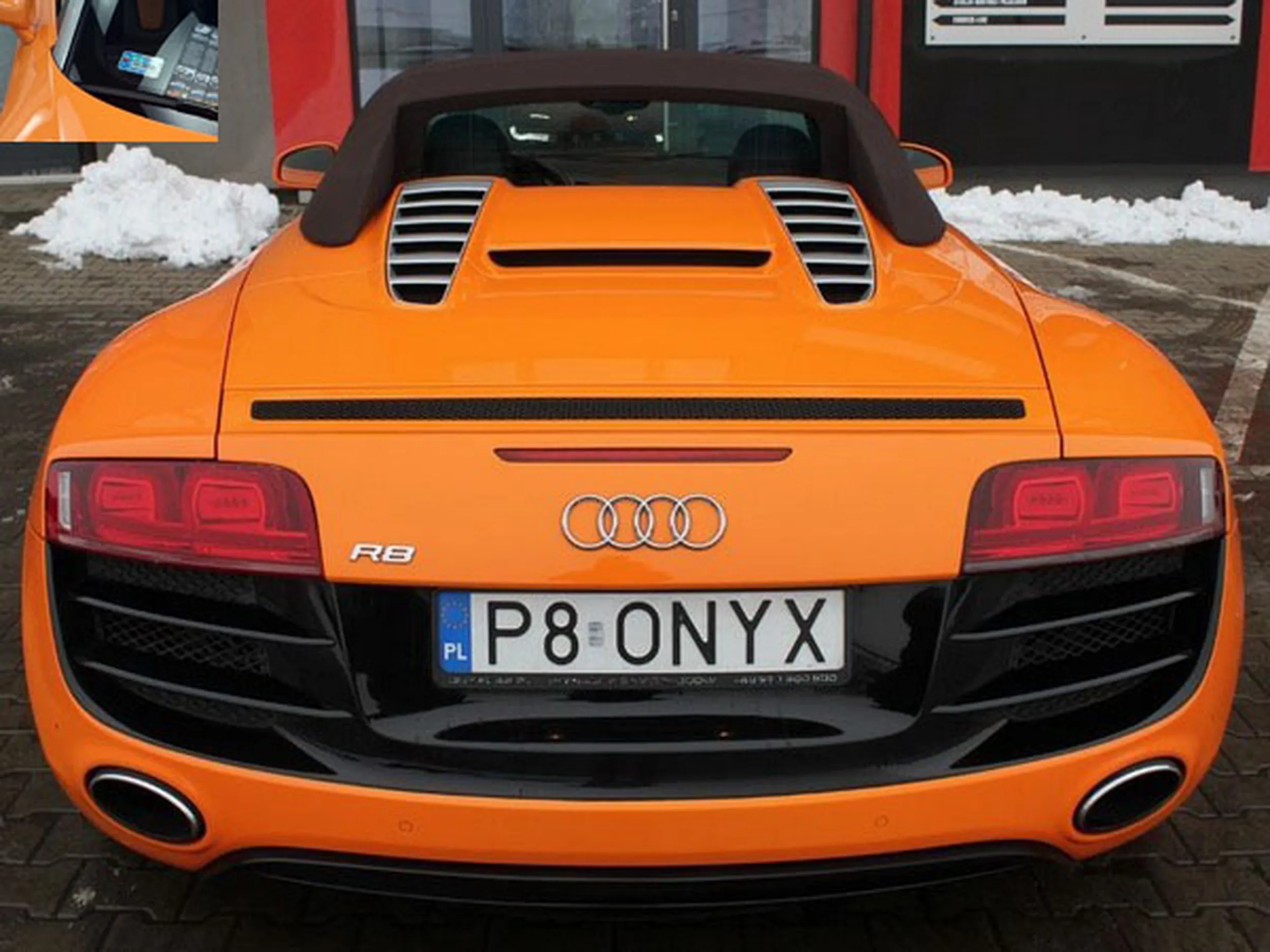 Fajny numer, blacha P8 ONYX