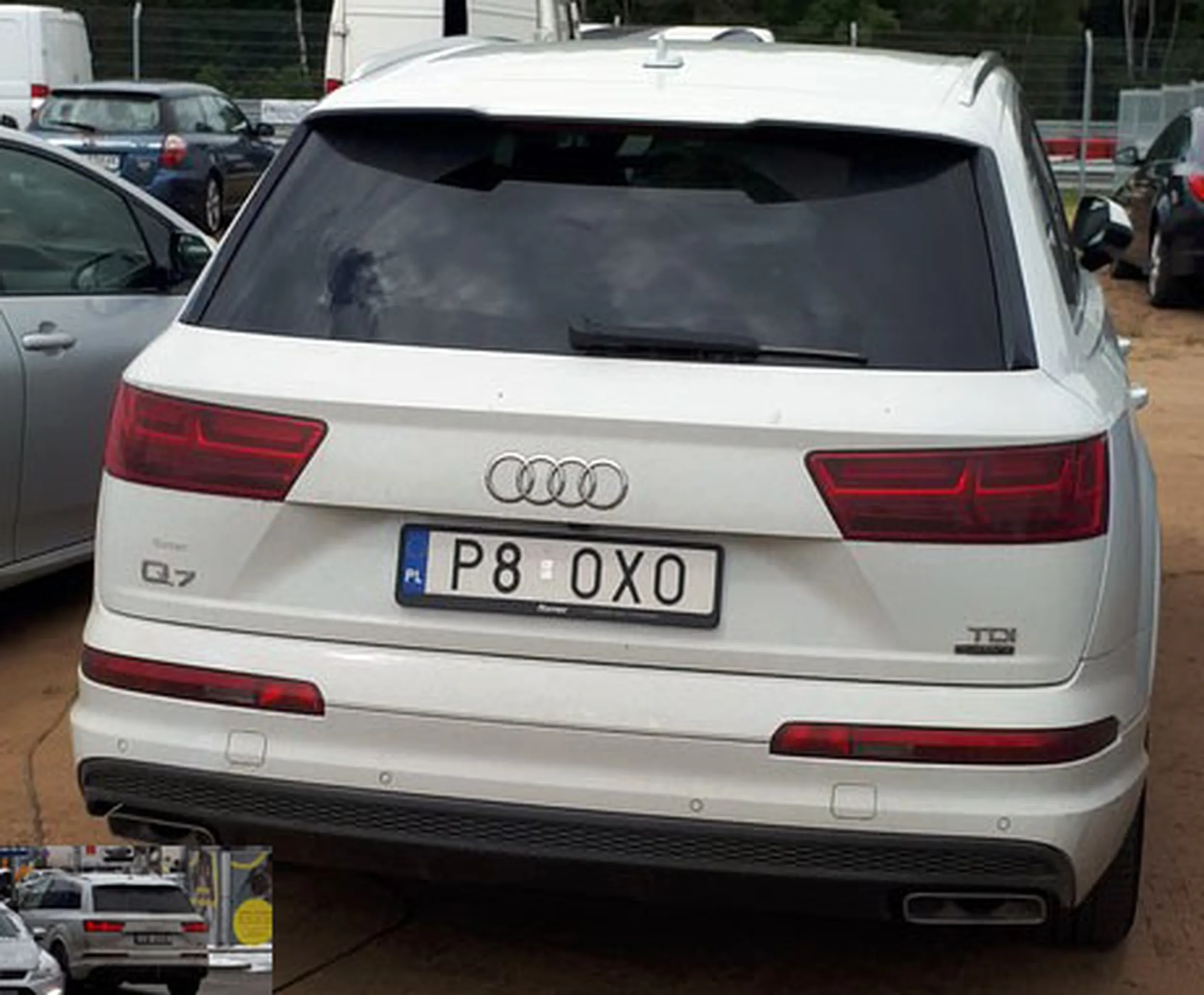 Fajny numer, blacha P8 OXO