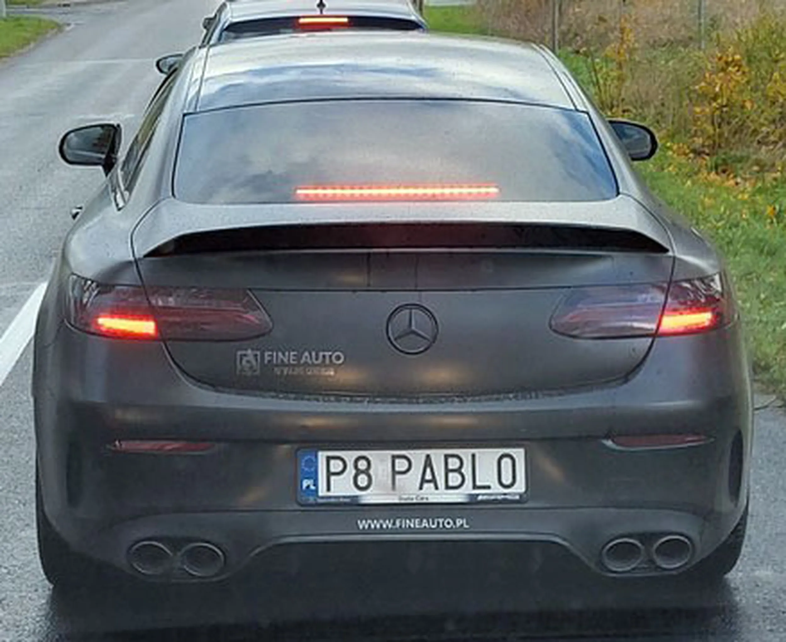 Fajny numer, blacha P8 PABL0