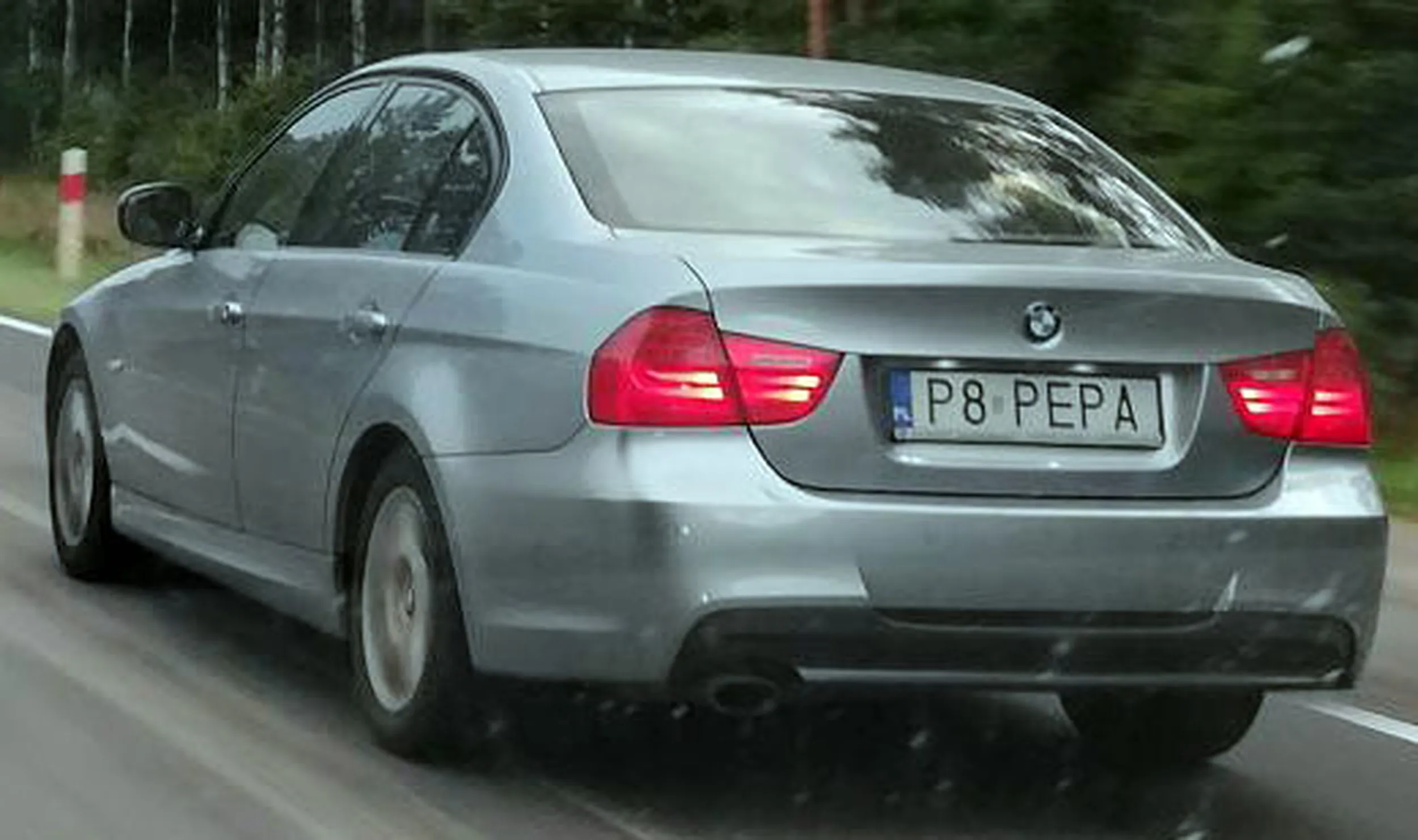 Fajny numer, blacha P8 PEPA