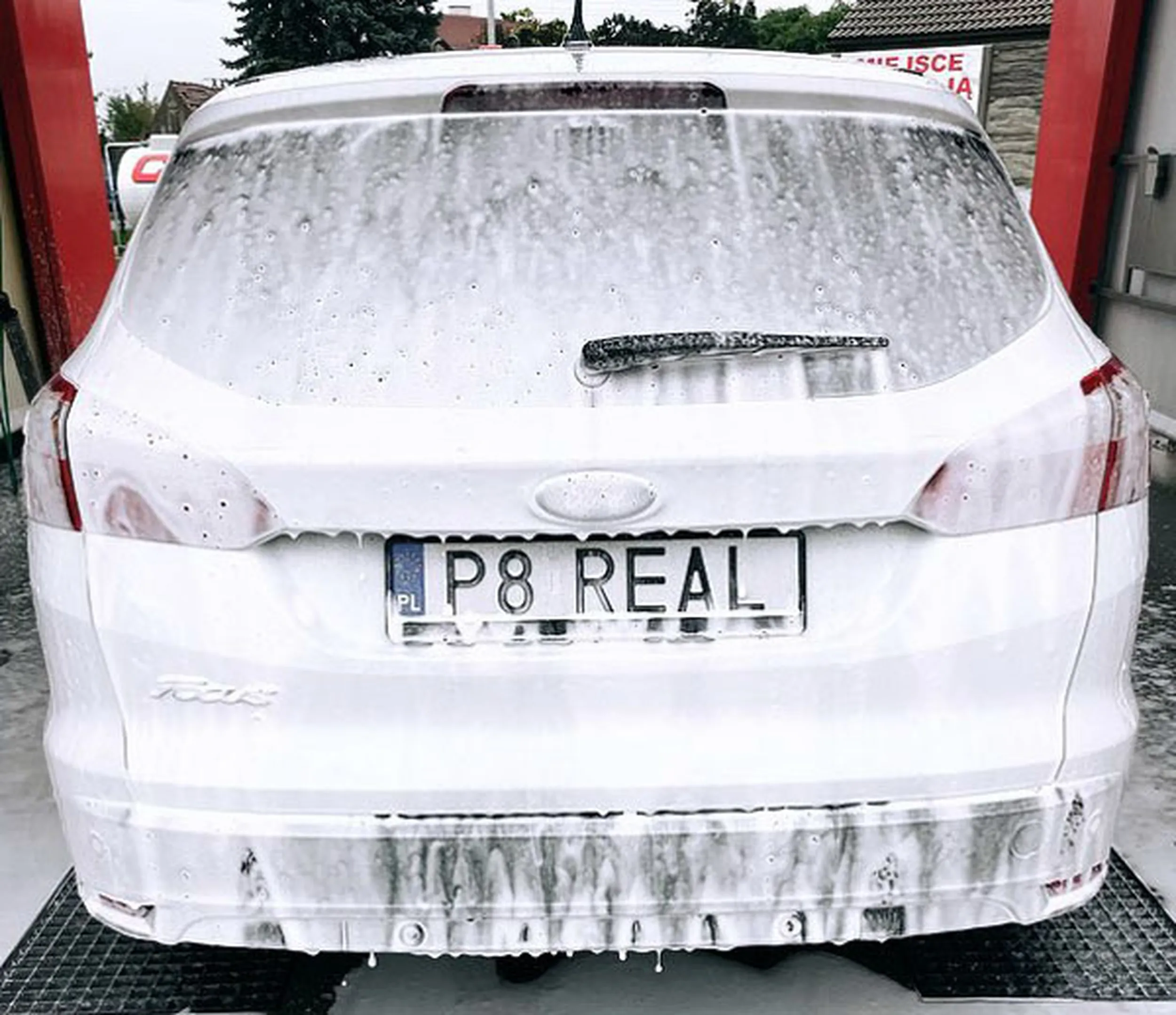 Fajny numer, blacha P8 REAL