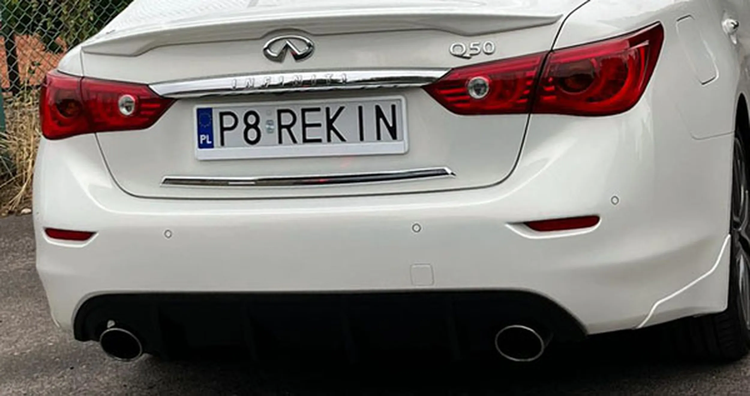 Fajny numer, blacha P8 REKIN