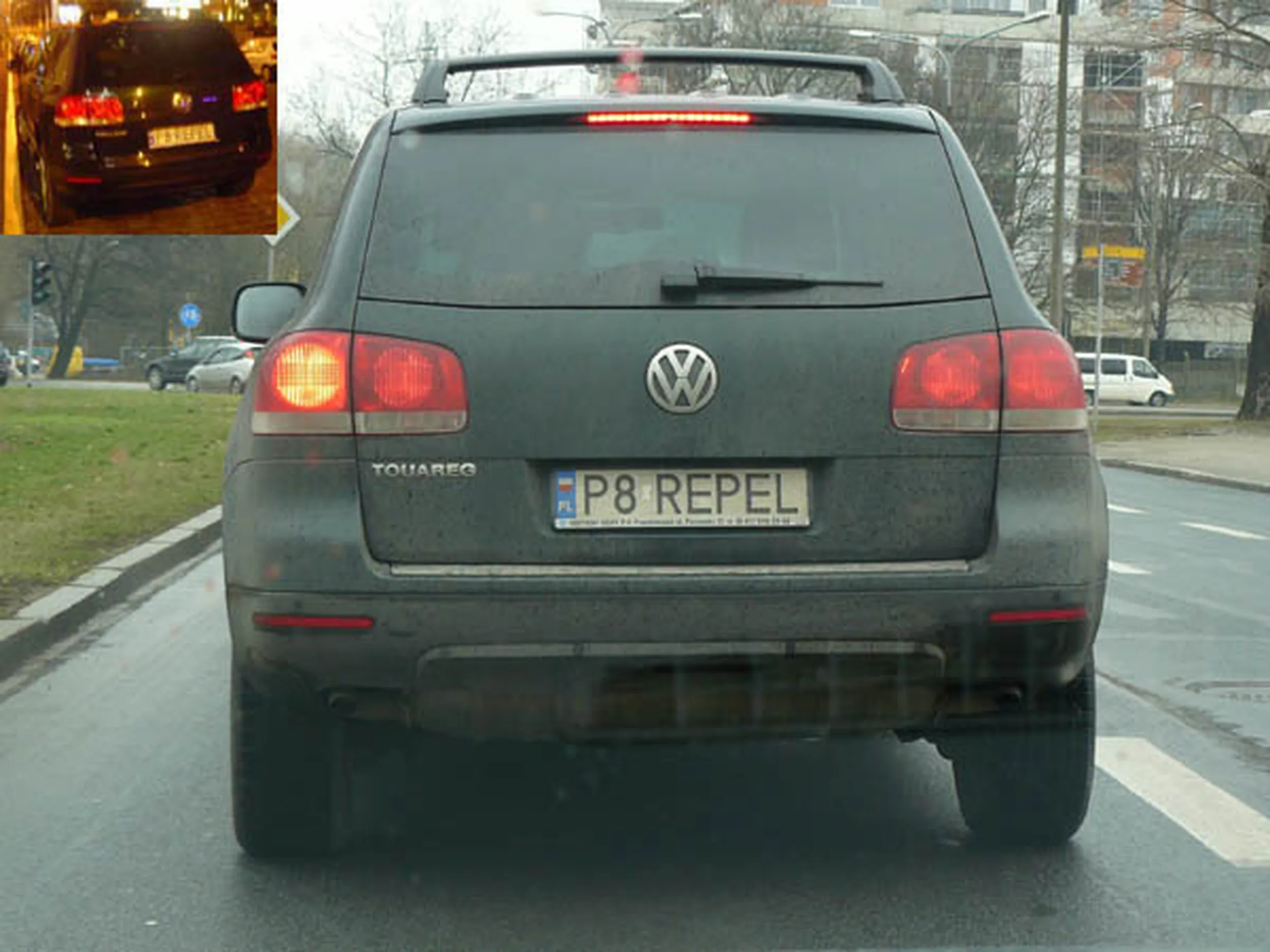 Fajny numer, blacha P8 REPEL