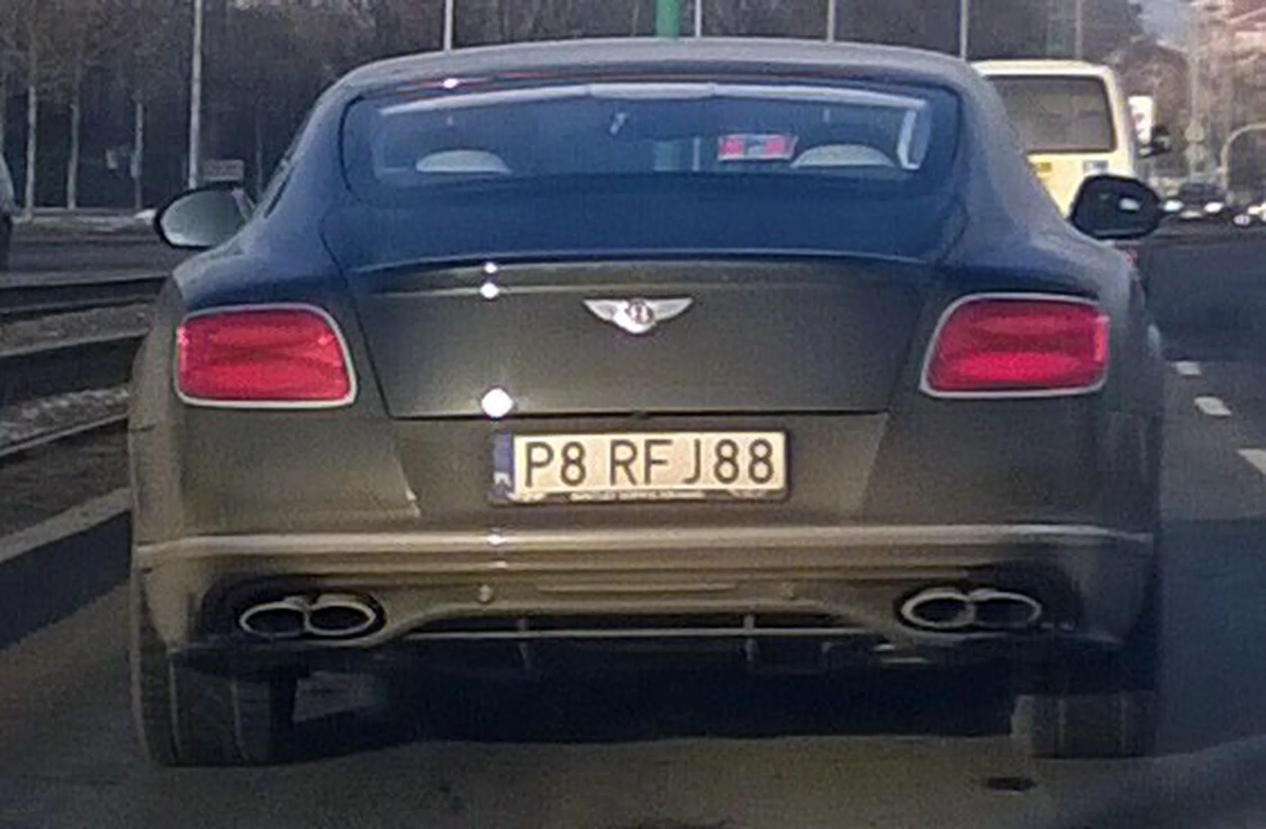 Fajny numer, blacha P8 RFJ88