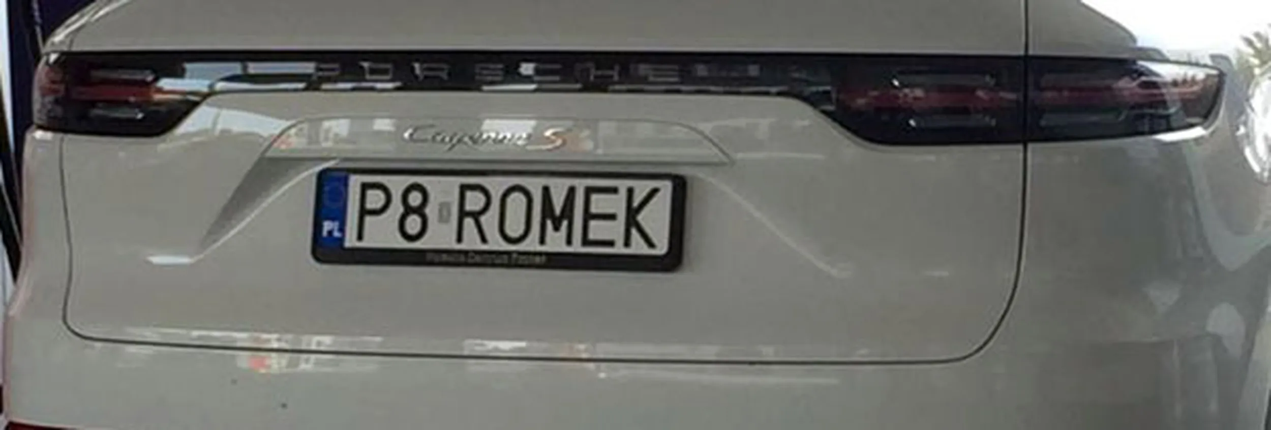 Fajny numer, blacha P8 ROMEK