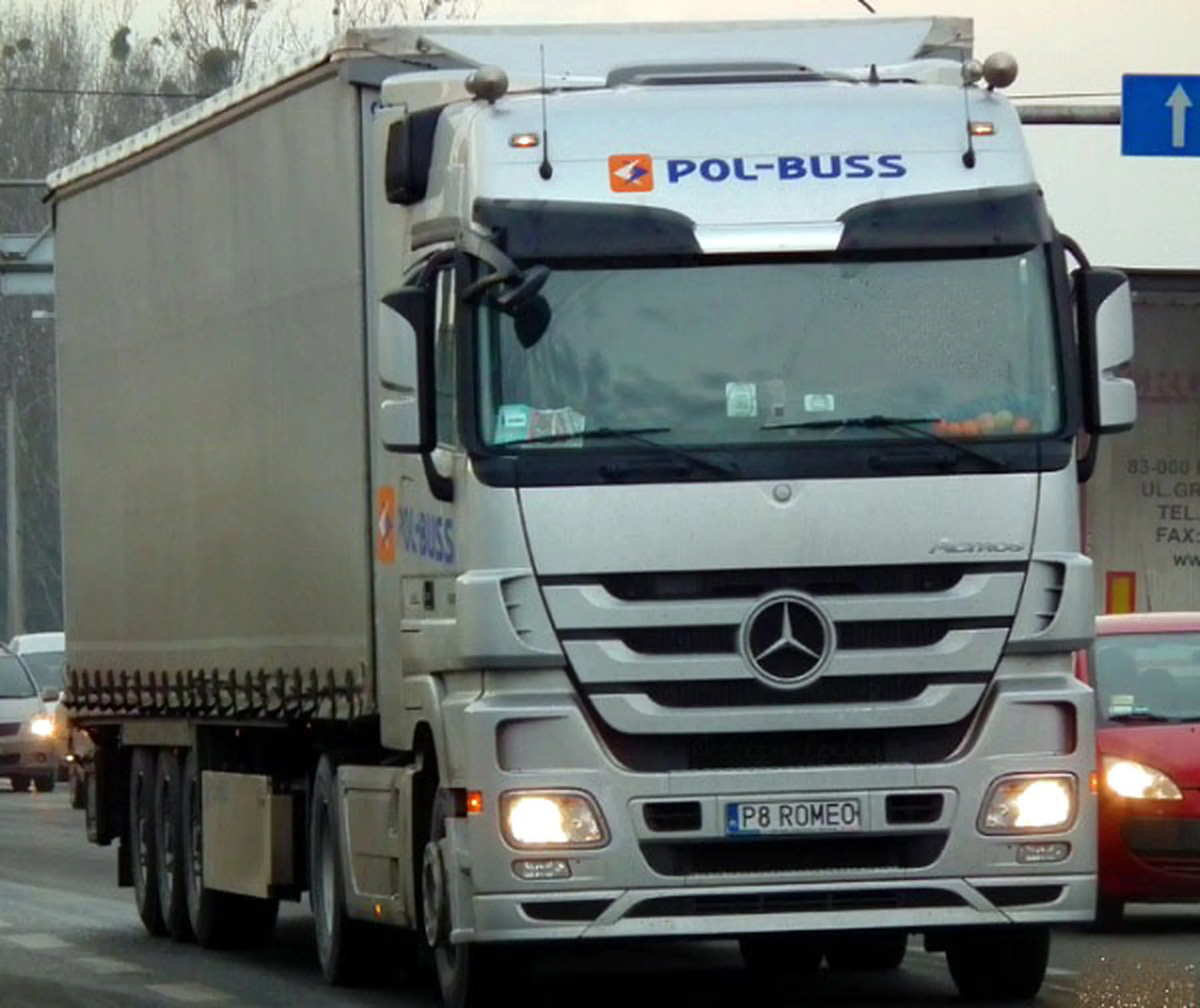 Fajny numer, blacha P8 ROMEO