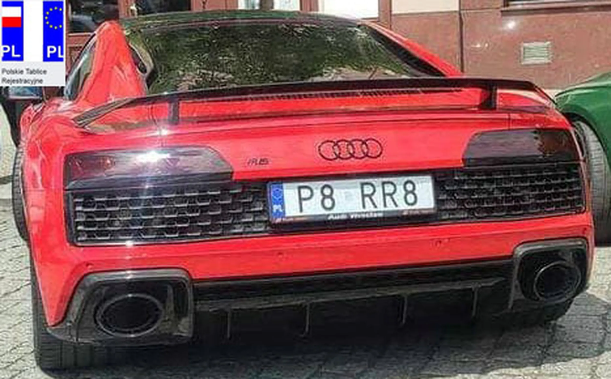 Fajny numer, blacha P8 RR8