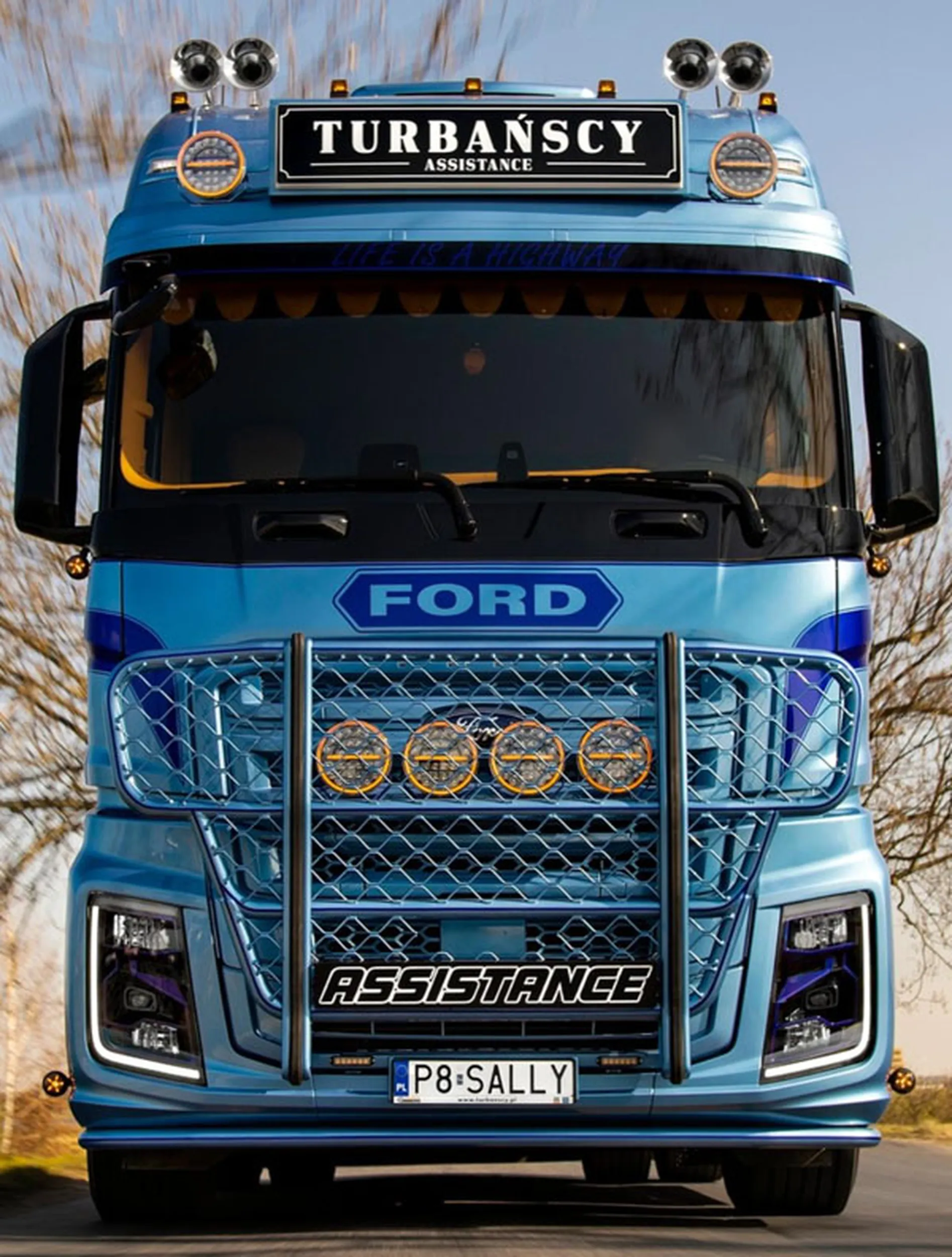 Fajny numer, blacha P8 SALLY