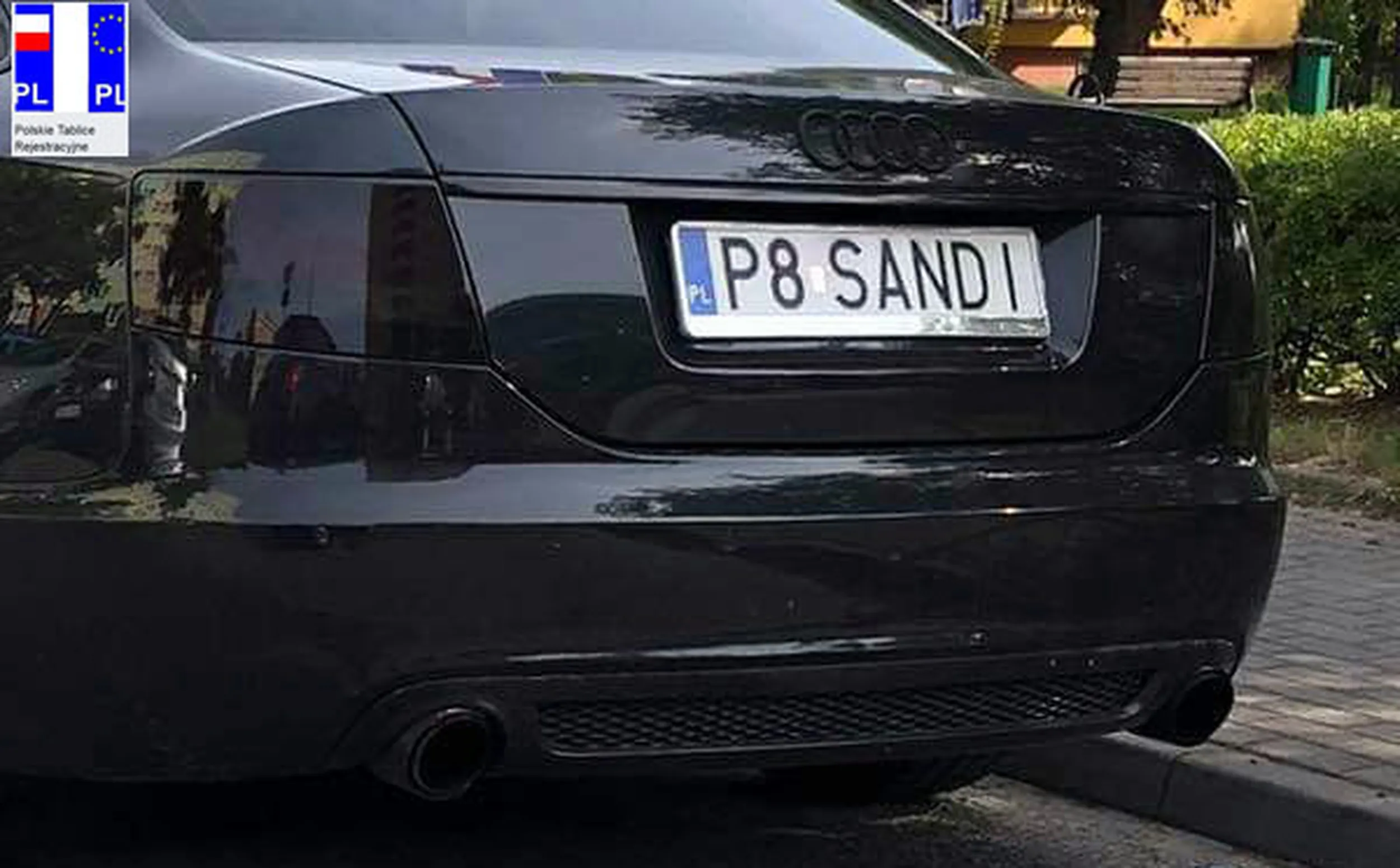 Fajny numer, blacha P8 SANDI