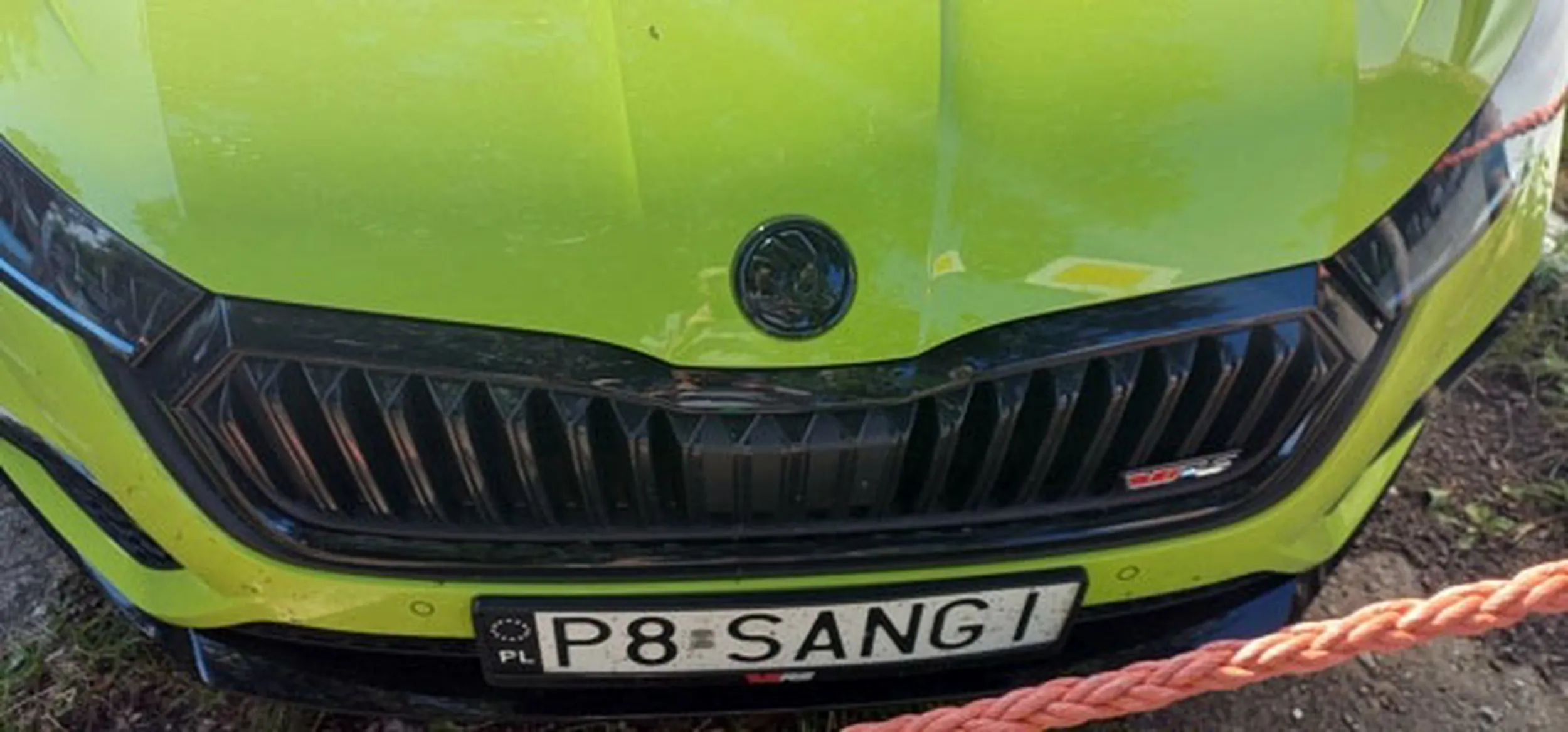 Fajny numer, blacha P8 SANGI