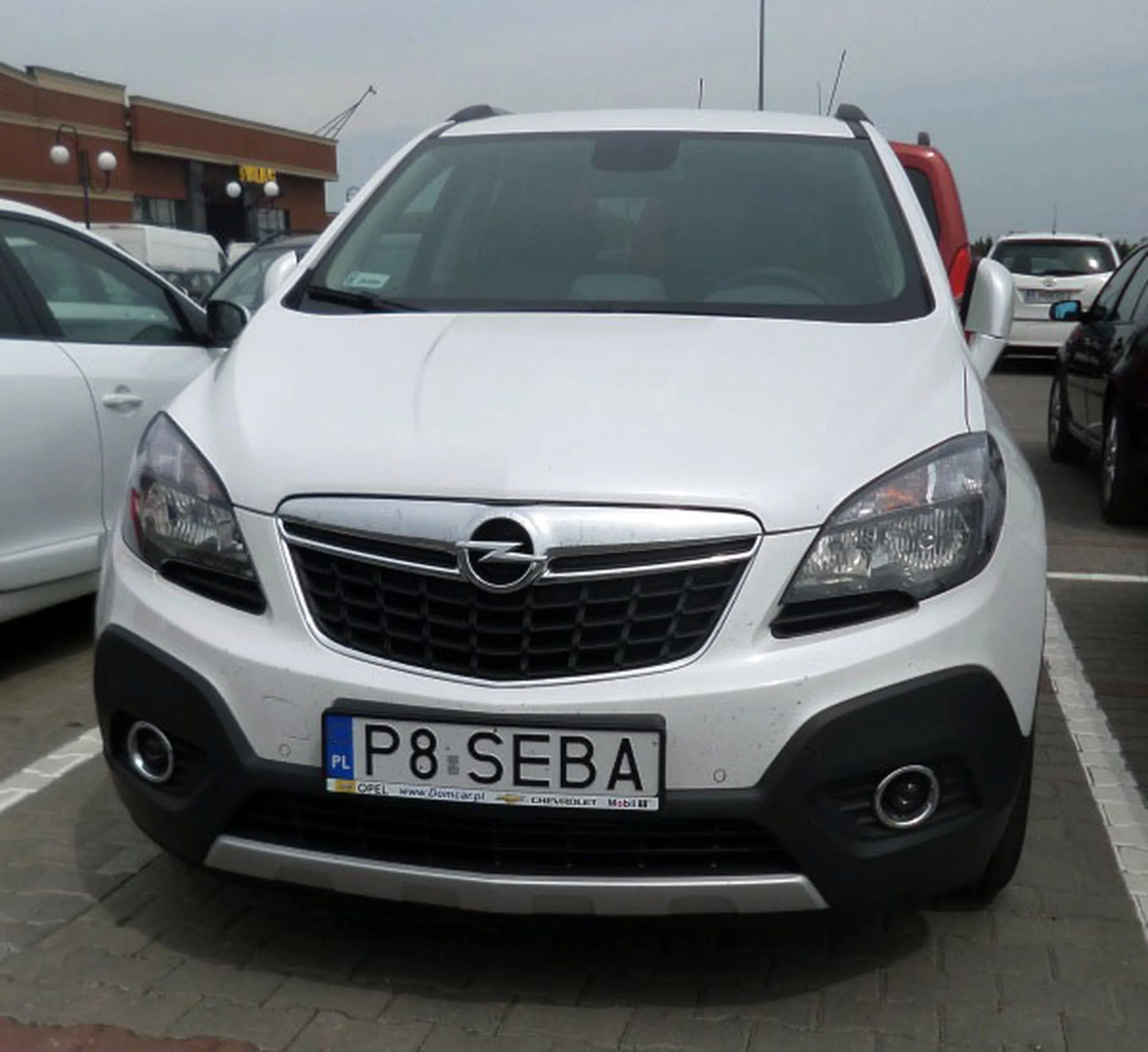 Fajny numer, blacha P8 SEBA