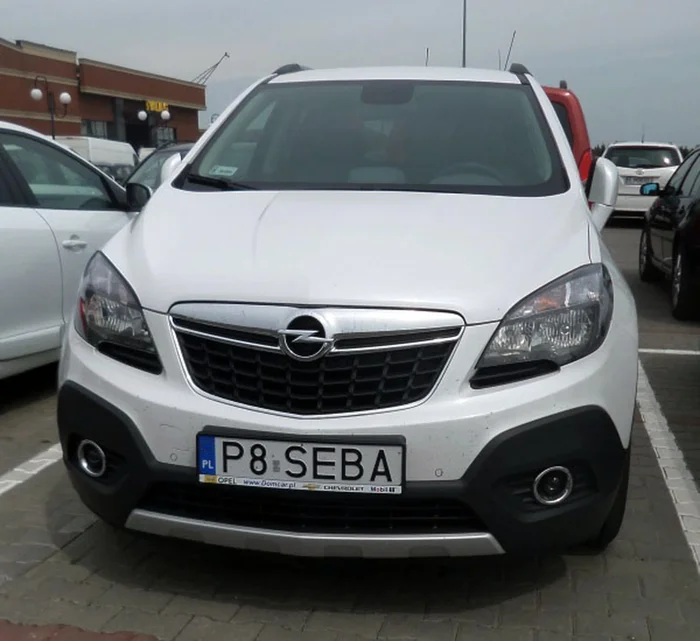 Fajny numer, blacha P8 SEBA