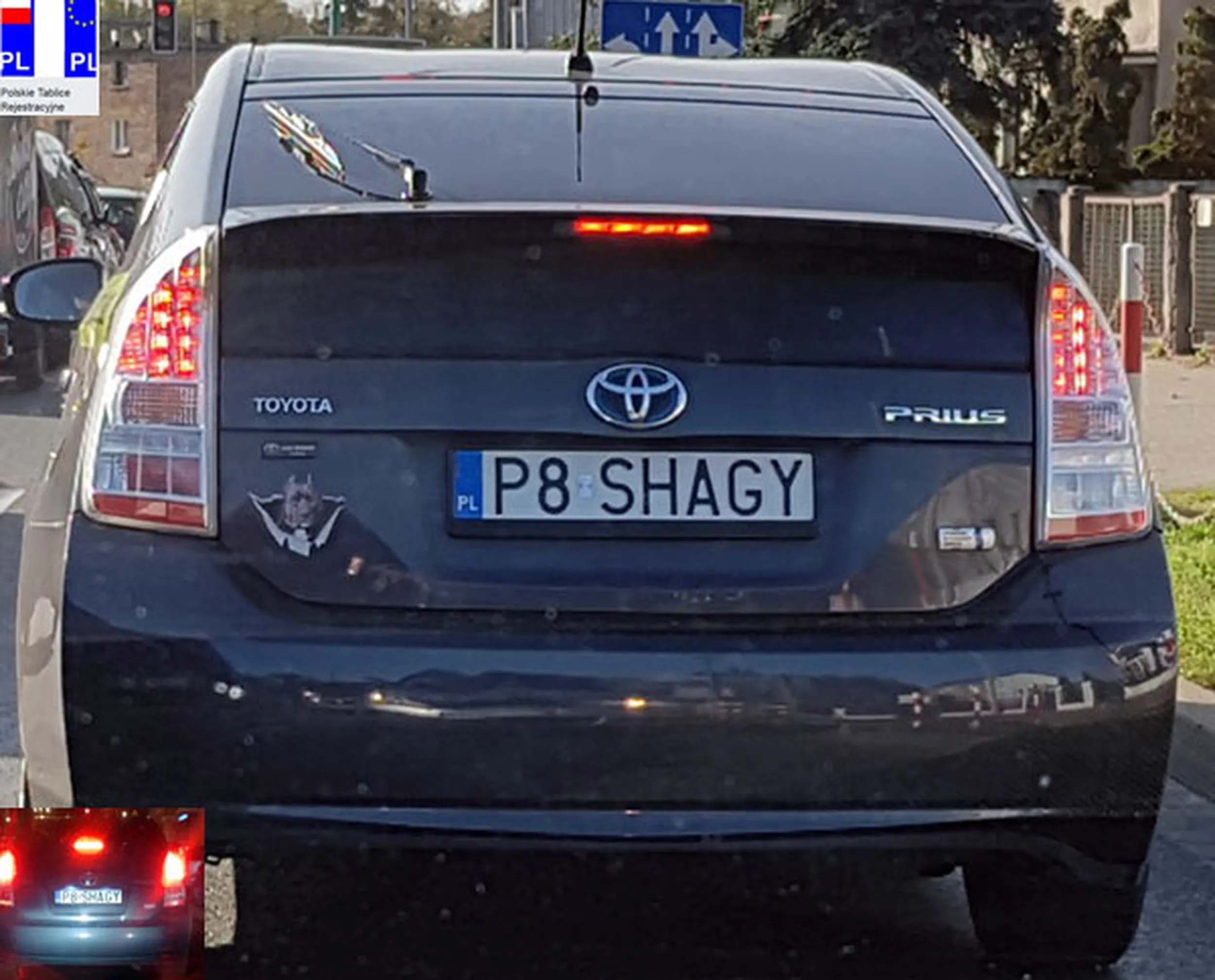 Fajny numer, blacha P8 SHAGY