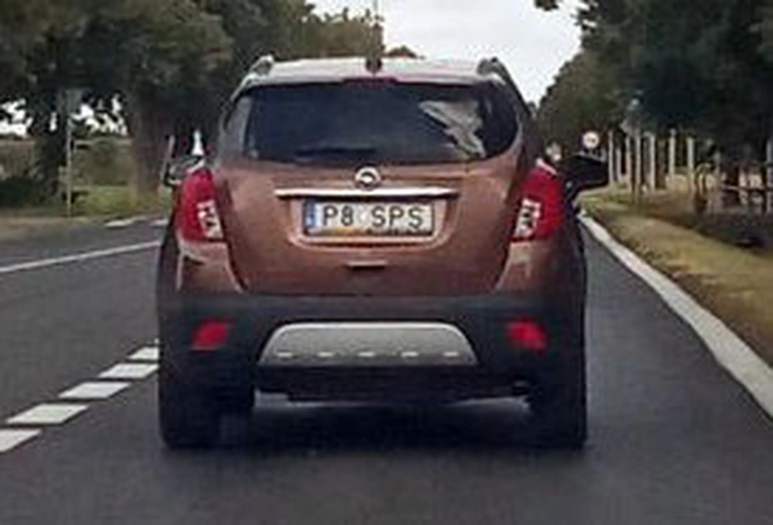 Fajny numer, blacha P8 SPS