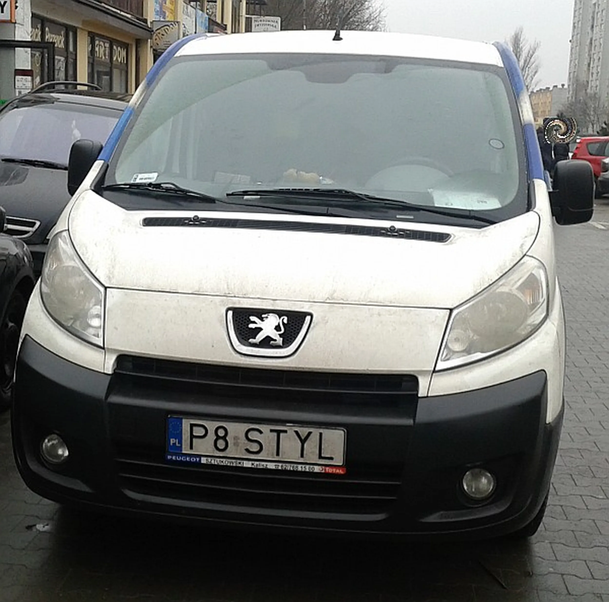 Fajny numer, blacha P8 STYL