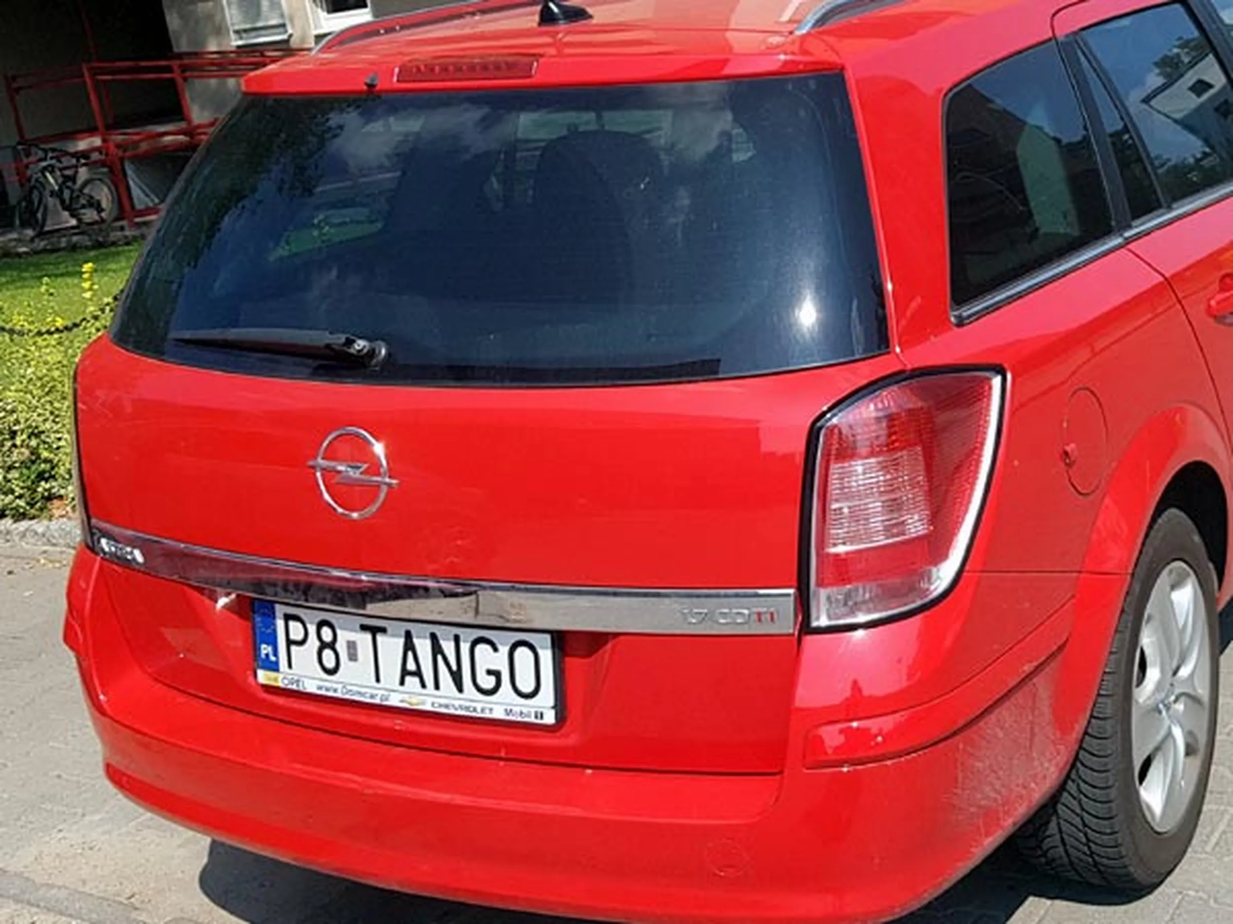 Fajny numer, blacha P8 TANGO