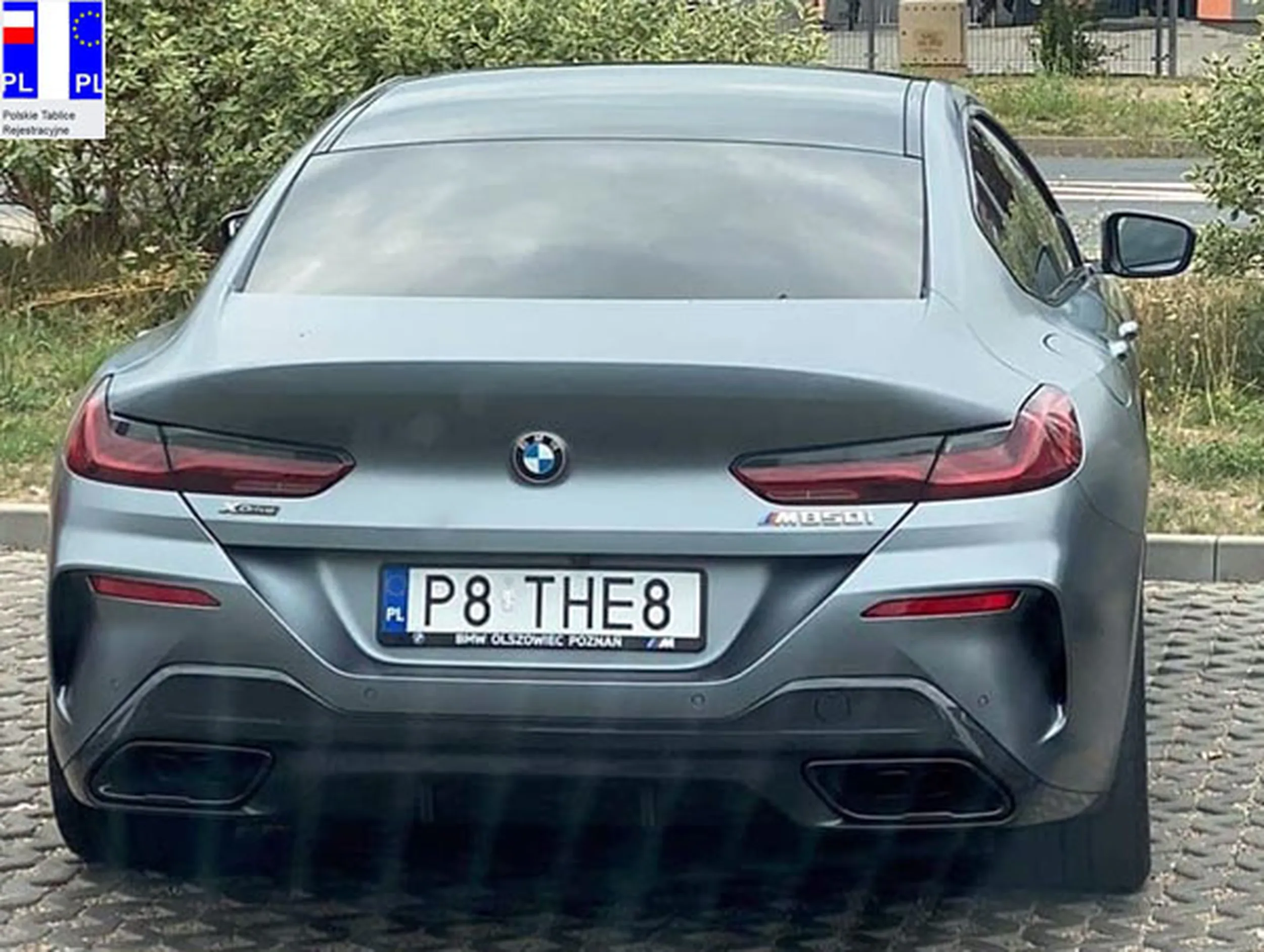 Fajny numer, blacha P8 THE8