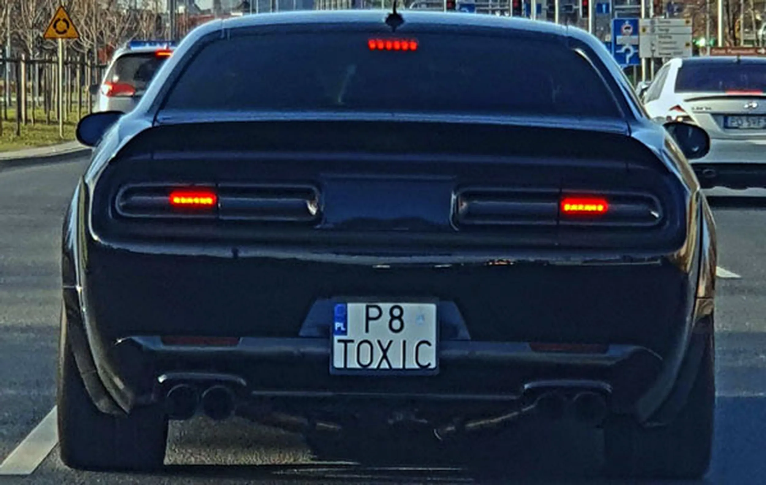 Fajny numer, blacha P8 TOXIC