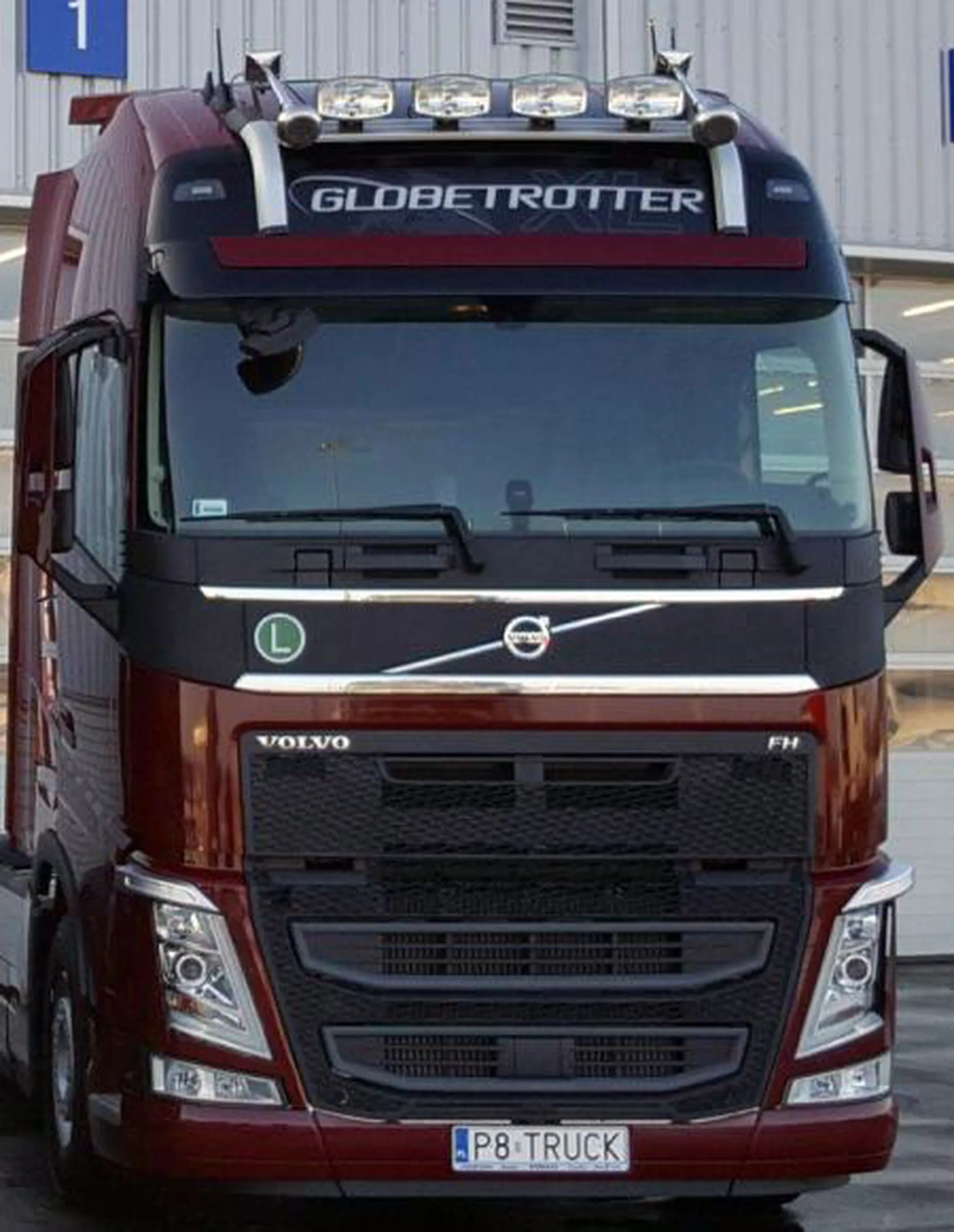 Fajny numer, blacha P8 TRUCK