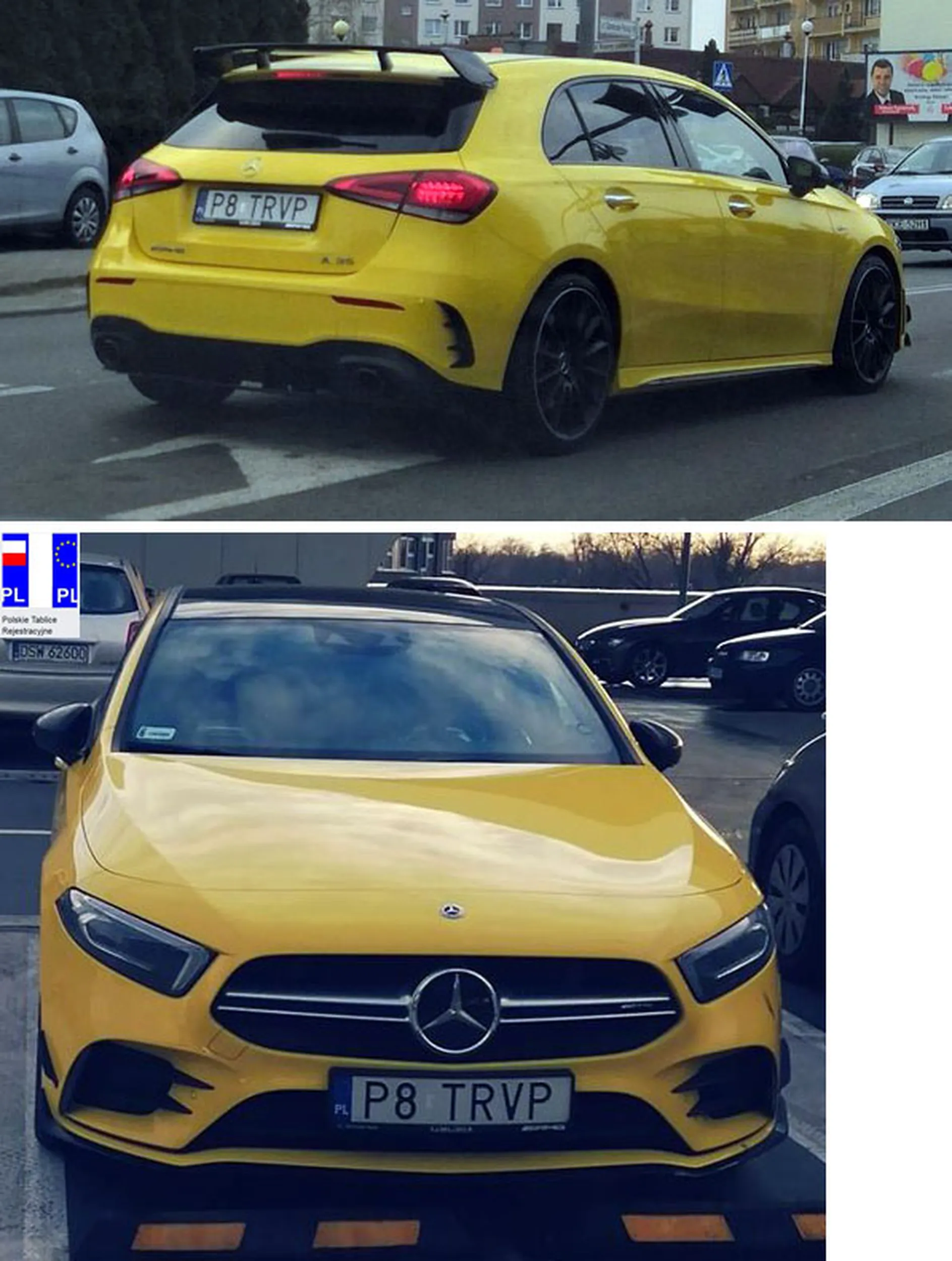 Fajny numer, blacha P8 TRVP