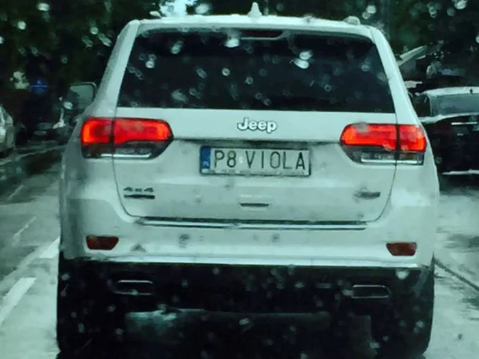 Fajny numer, blacha P8 VIOLA