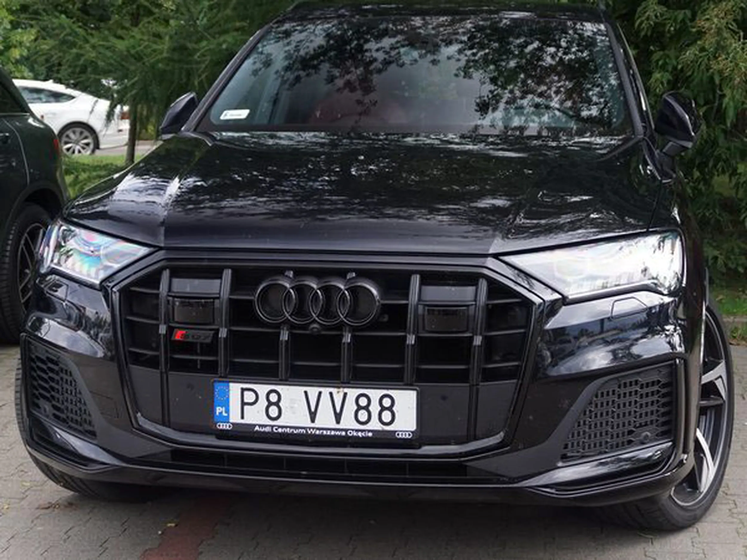 Fajny numer, blacha P8 VV88