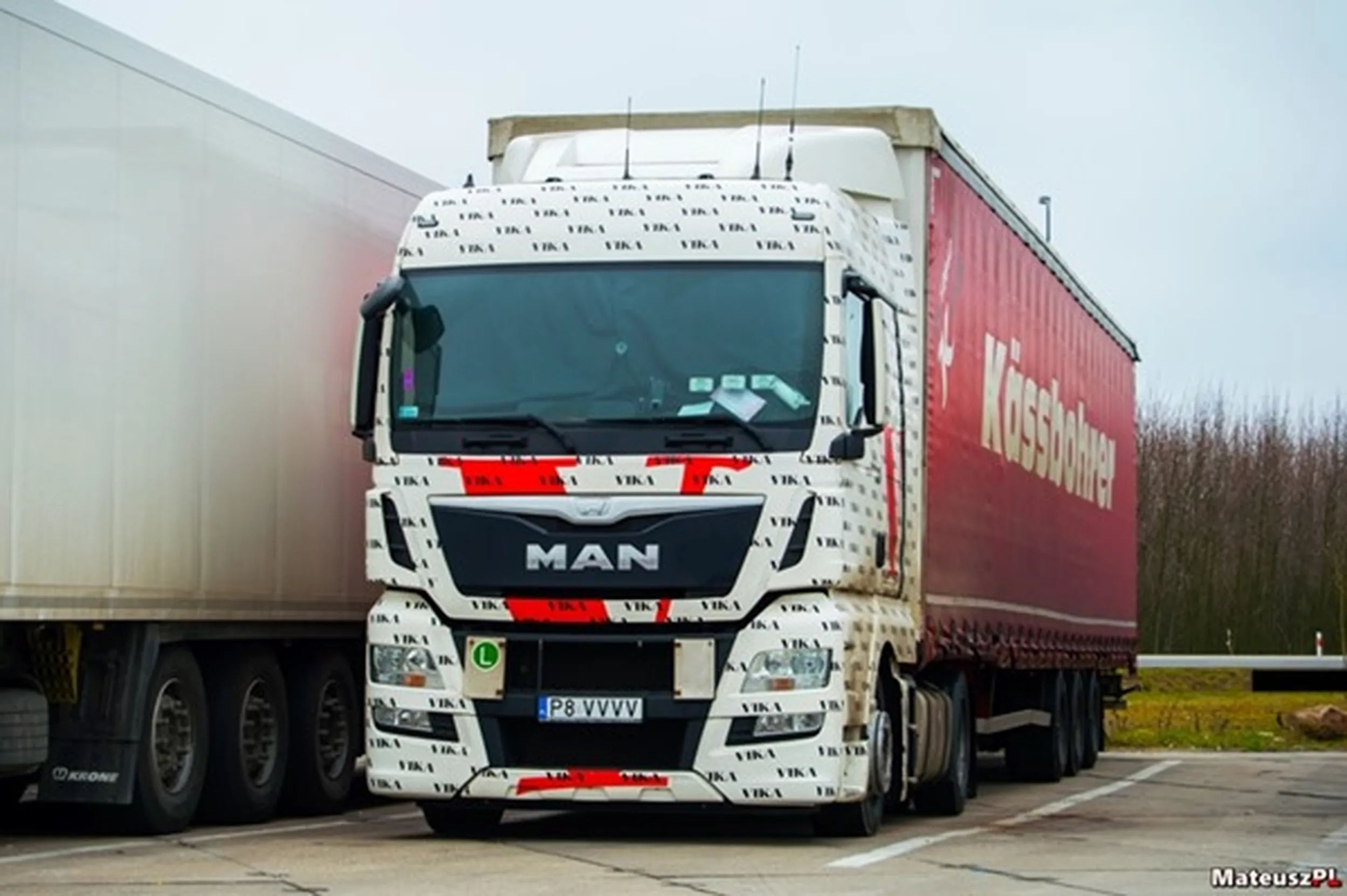 Fajny numer, blacha P8 VVVV