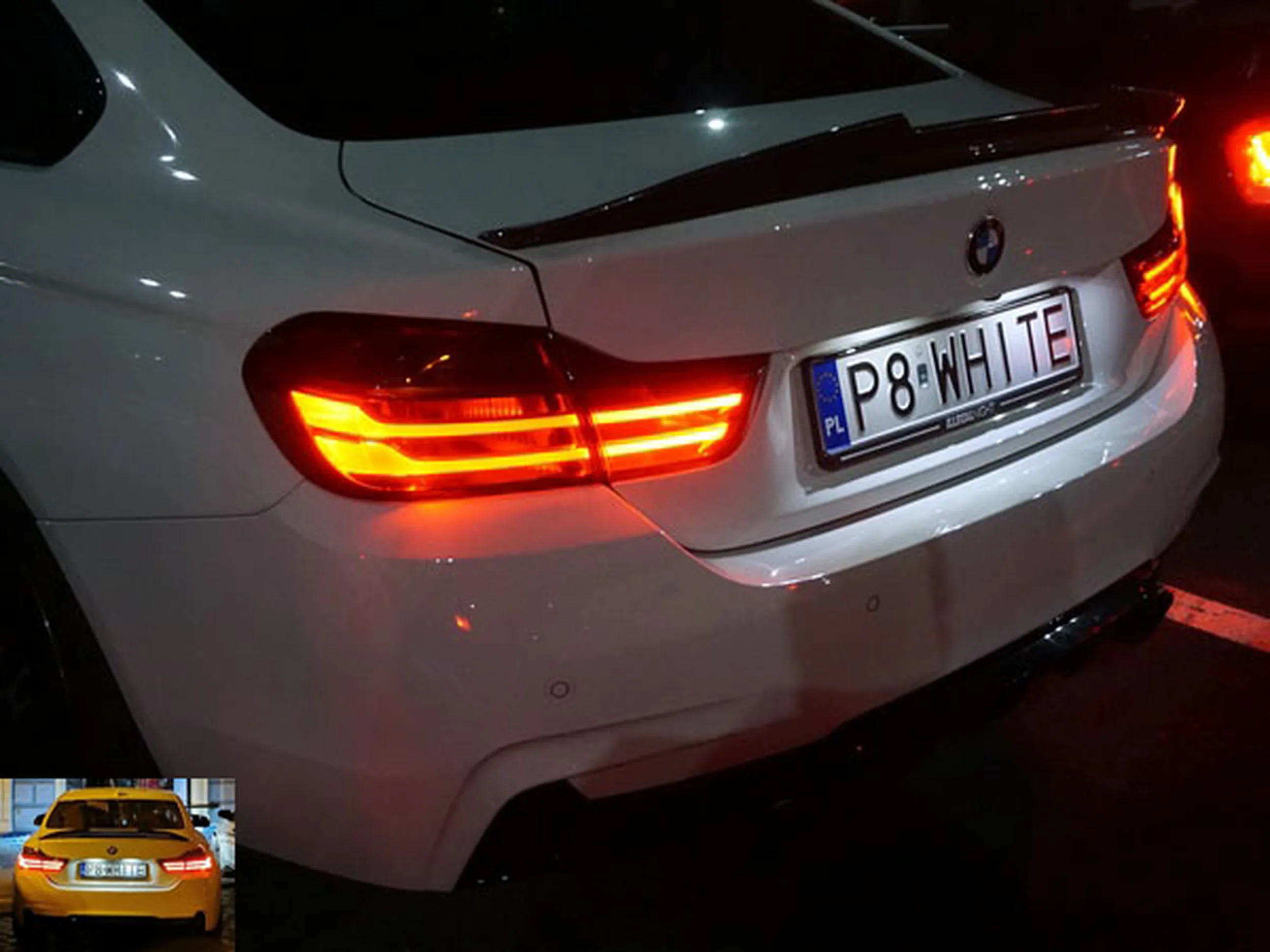 Fajny numer, blacha P8 WHITE