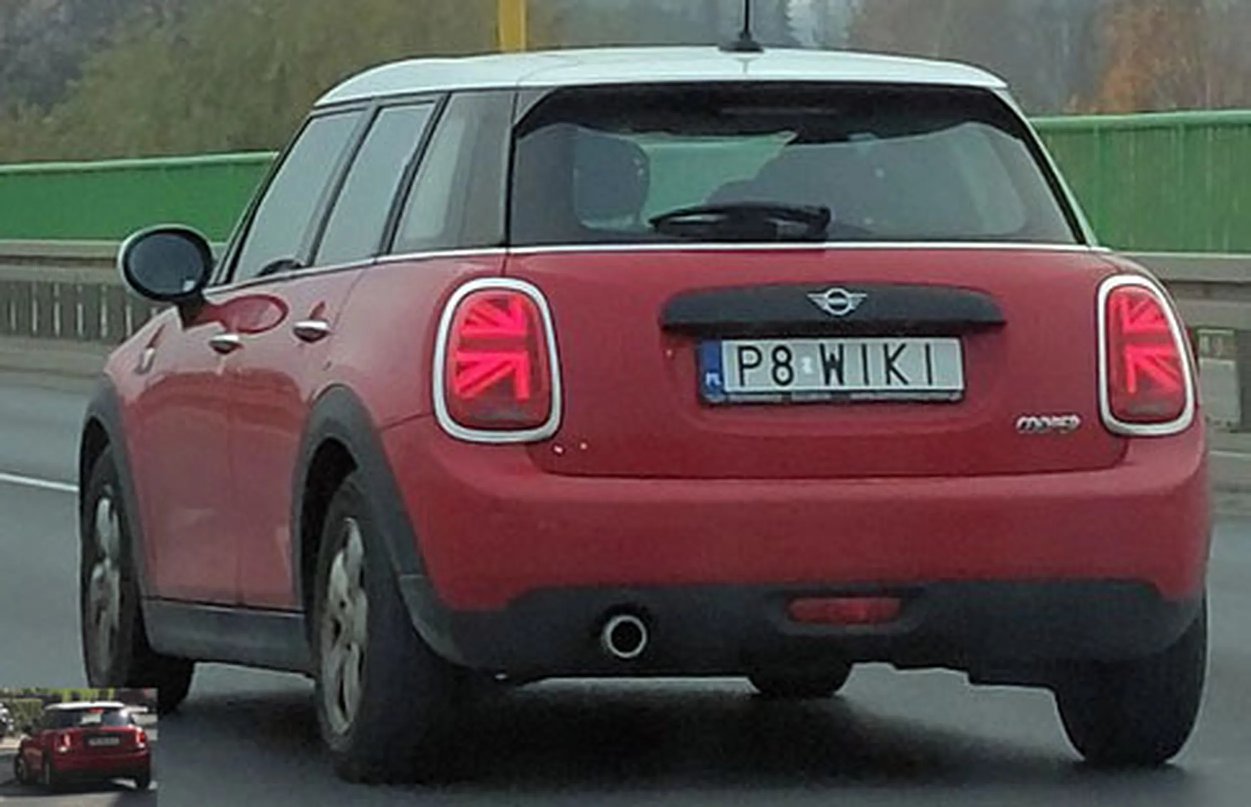 Fajny numer, blacha P8 WIKI