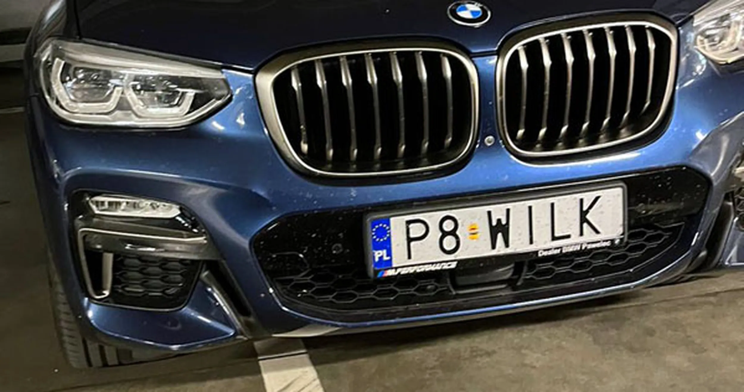 Fajny numer, blacha P8 WILK