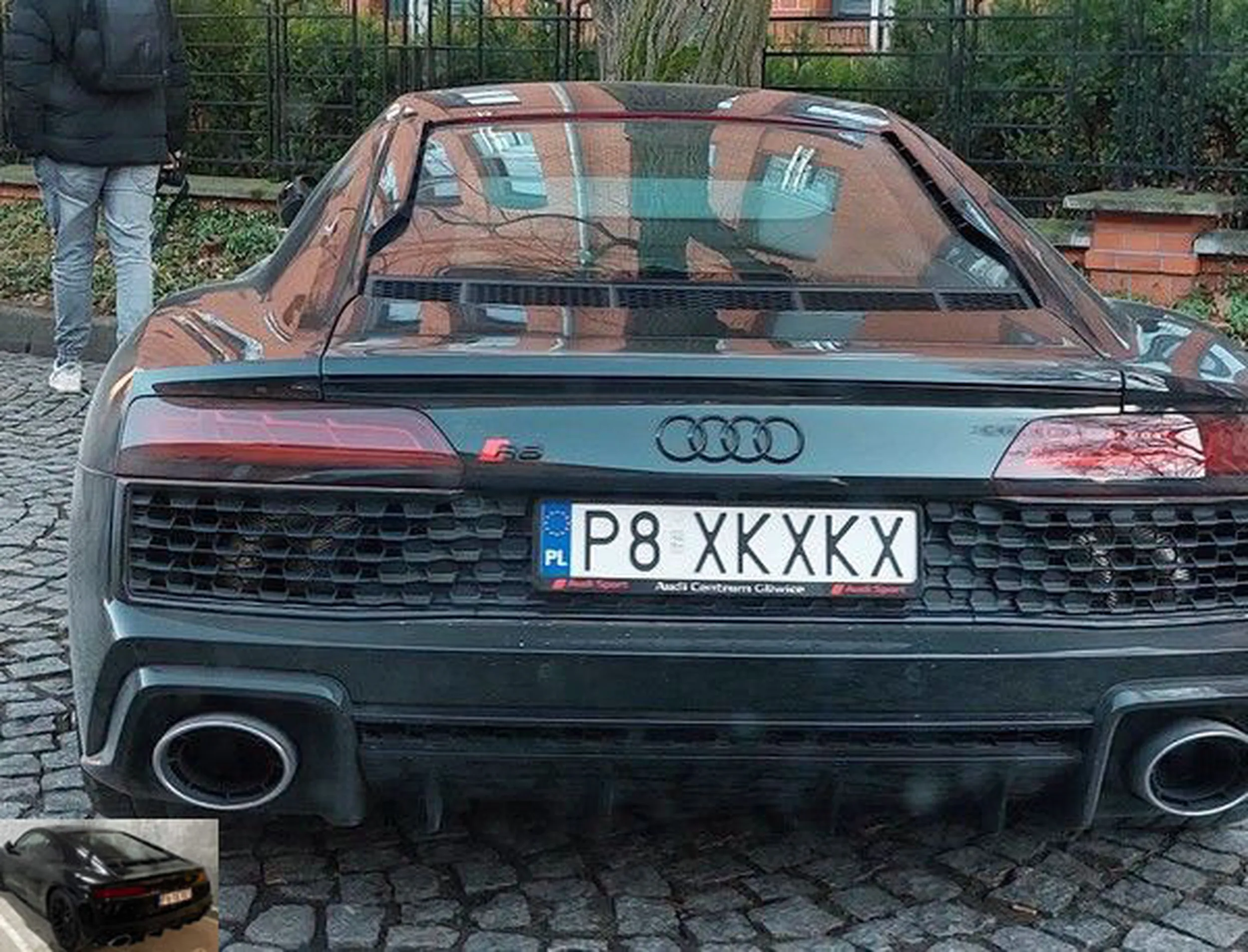 Fajny numer, blacha P8 XKXKX