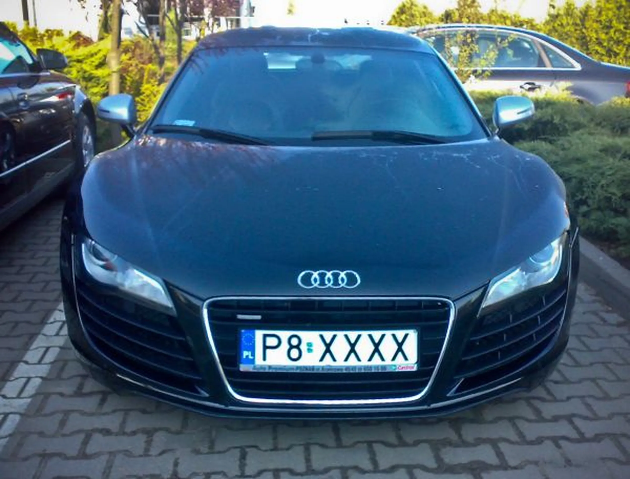 Fajny numer, blacha P8 XXXX