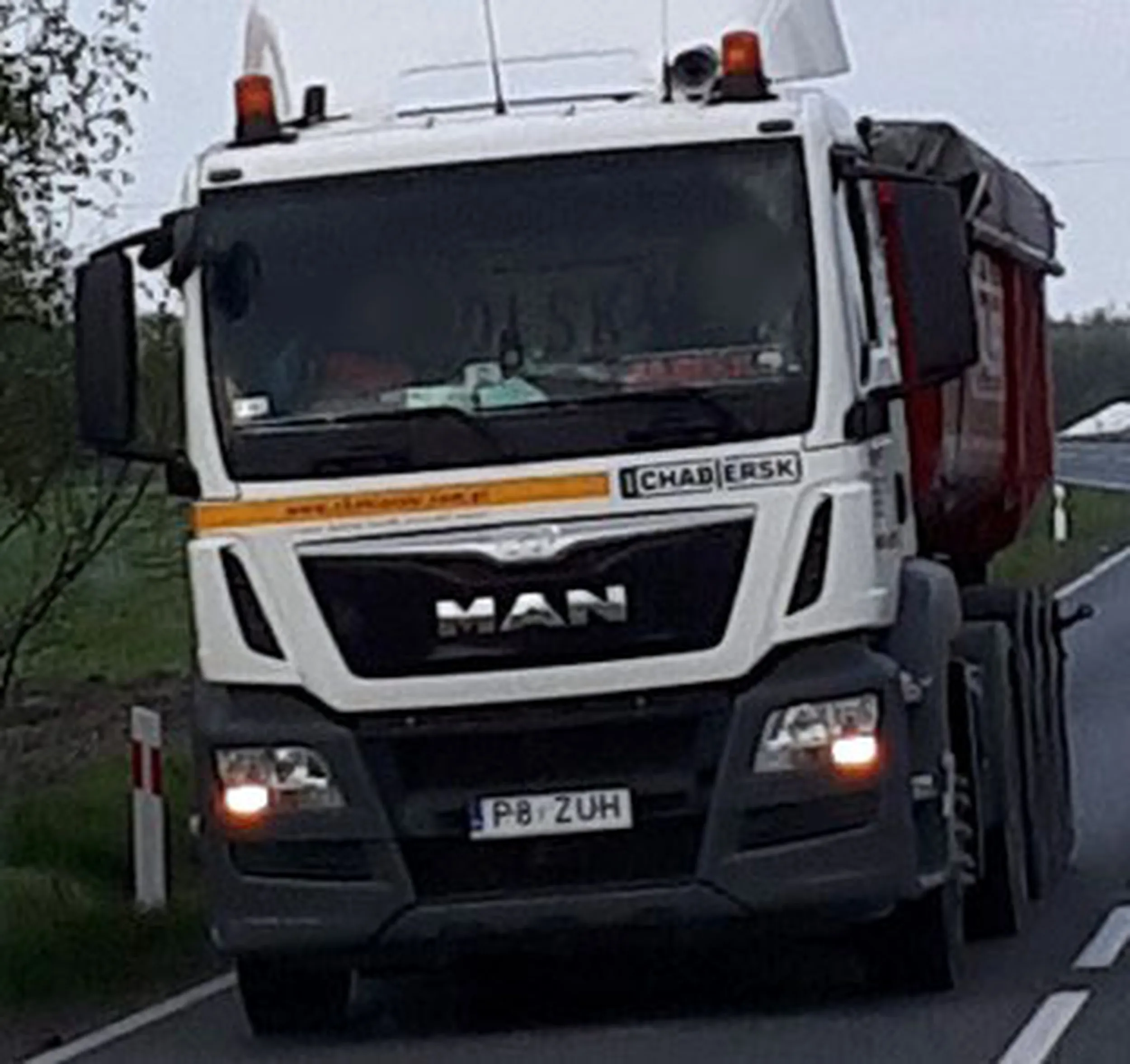 Fajny numer, blacha P8 ZUH