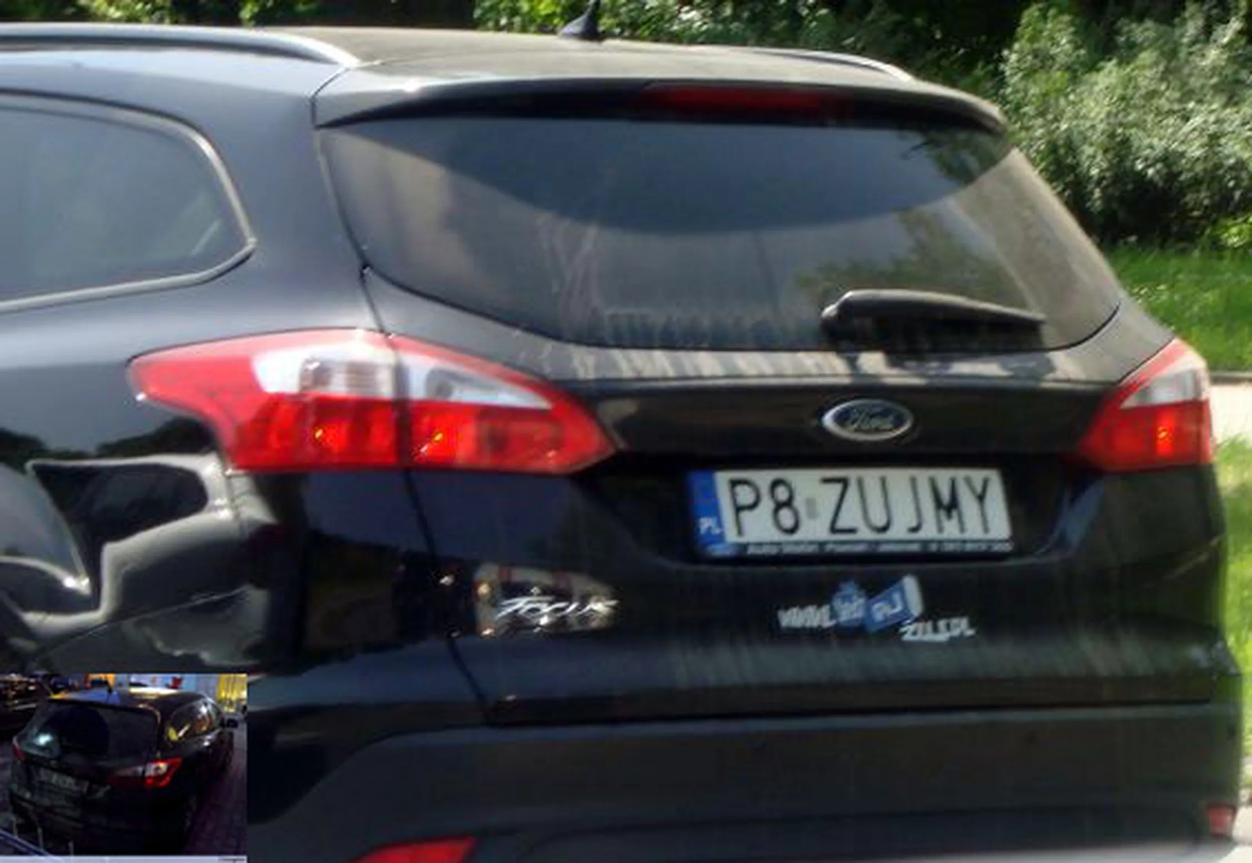 Fajny numer, blacha P8 ZUJMY