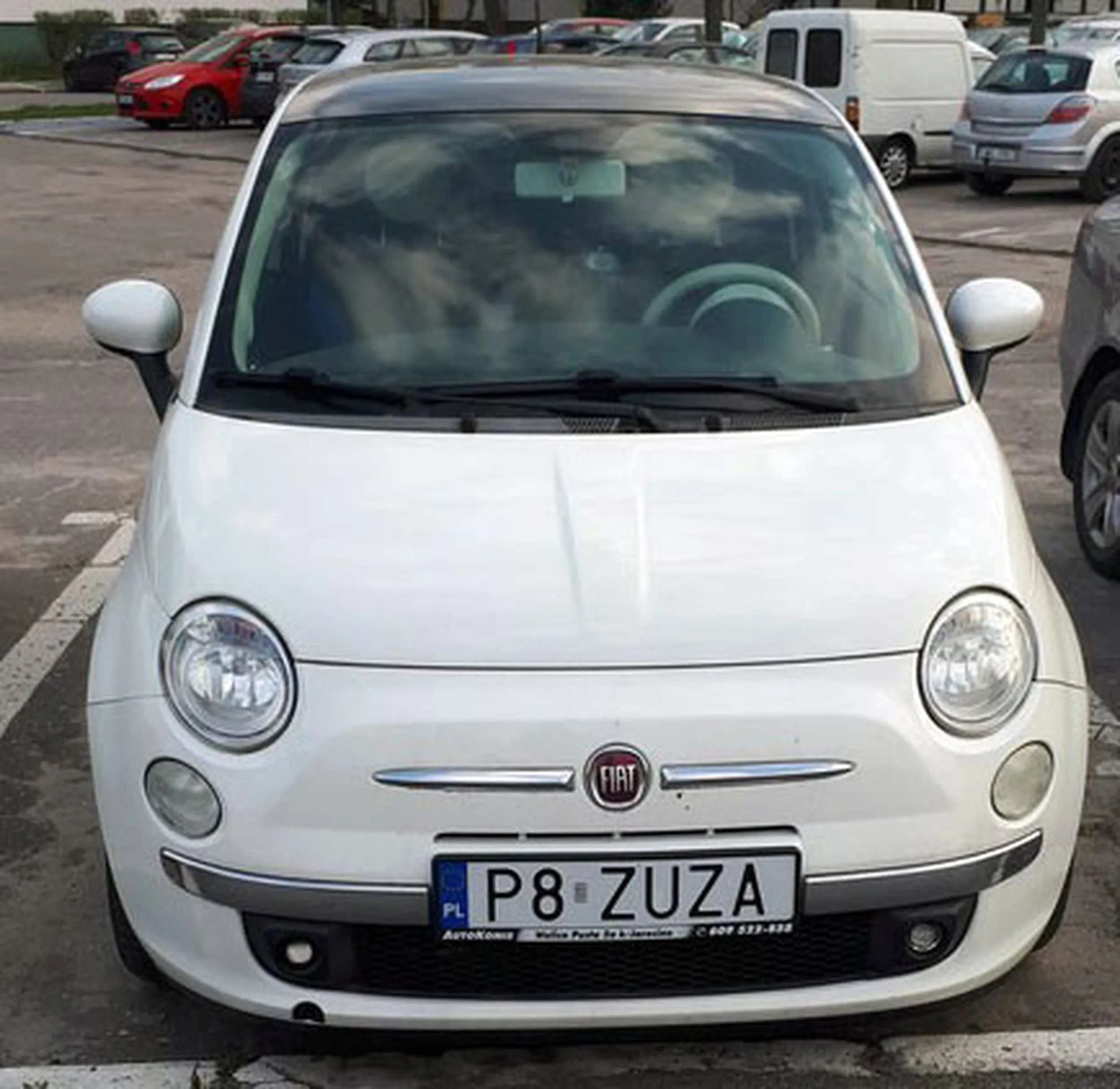 Fajny numer, blacha P8 ZUZA