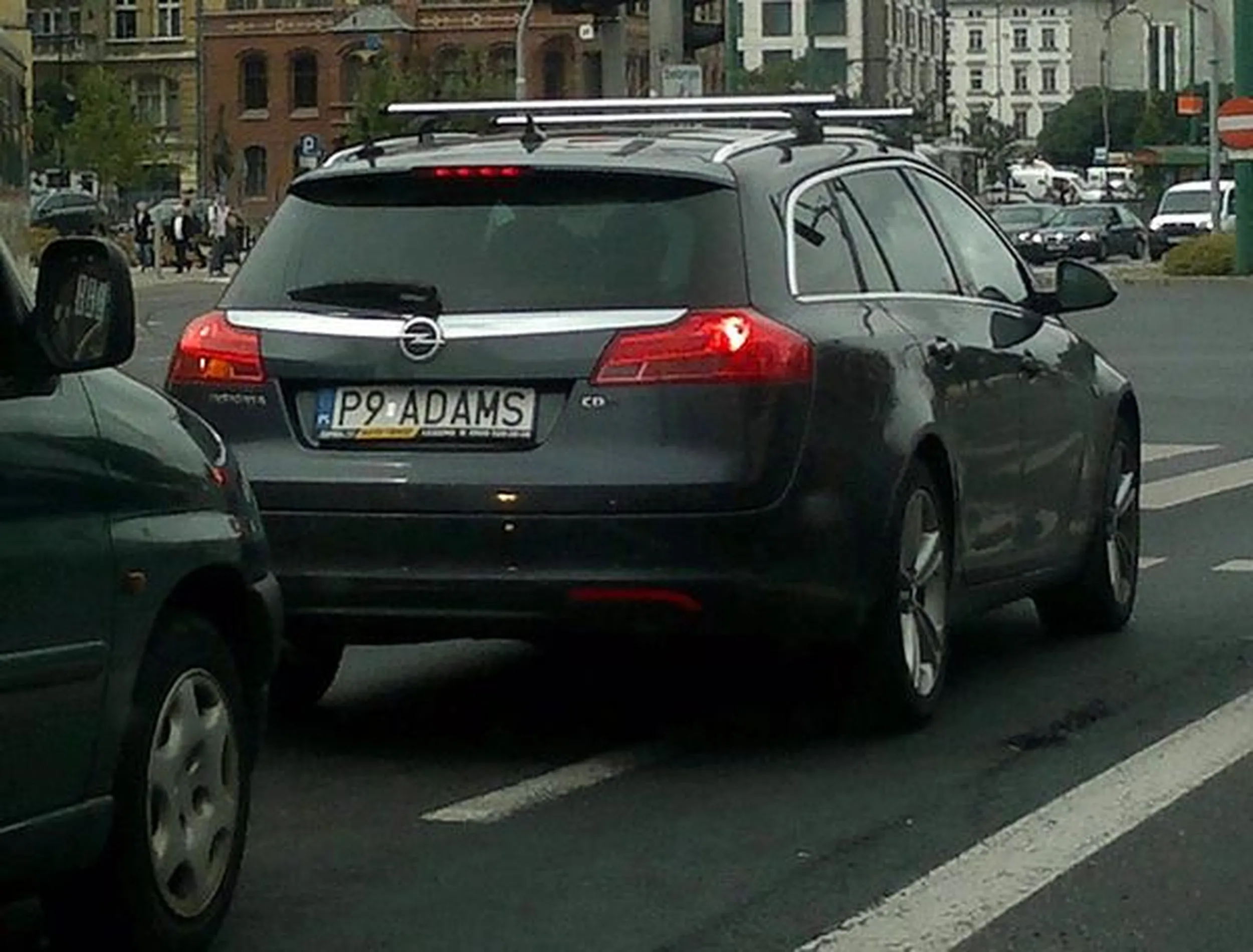 Fajny numer, blacha P9 ADAMS