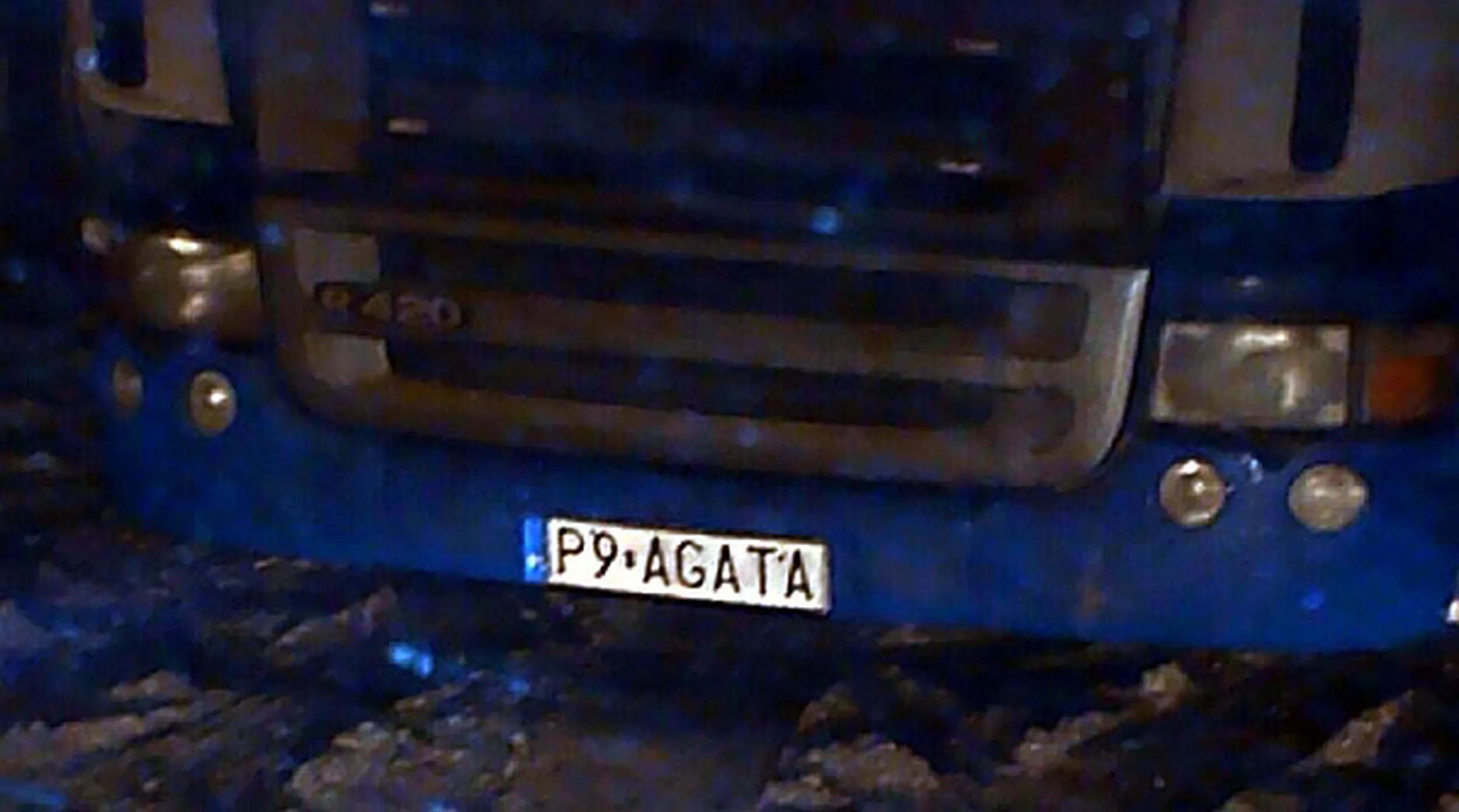 Fajny numer, blacha P9 AGATA