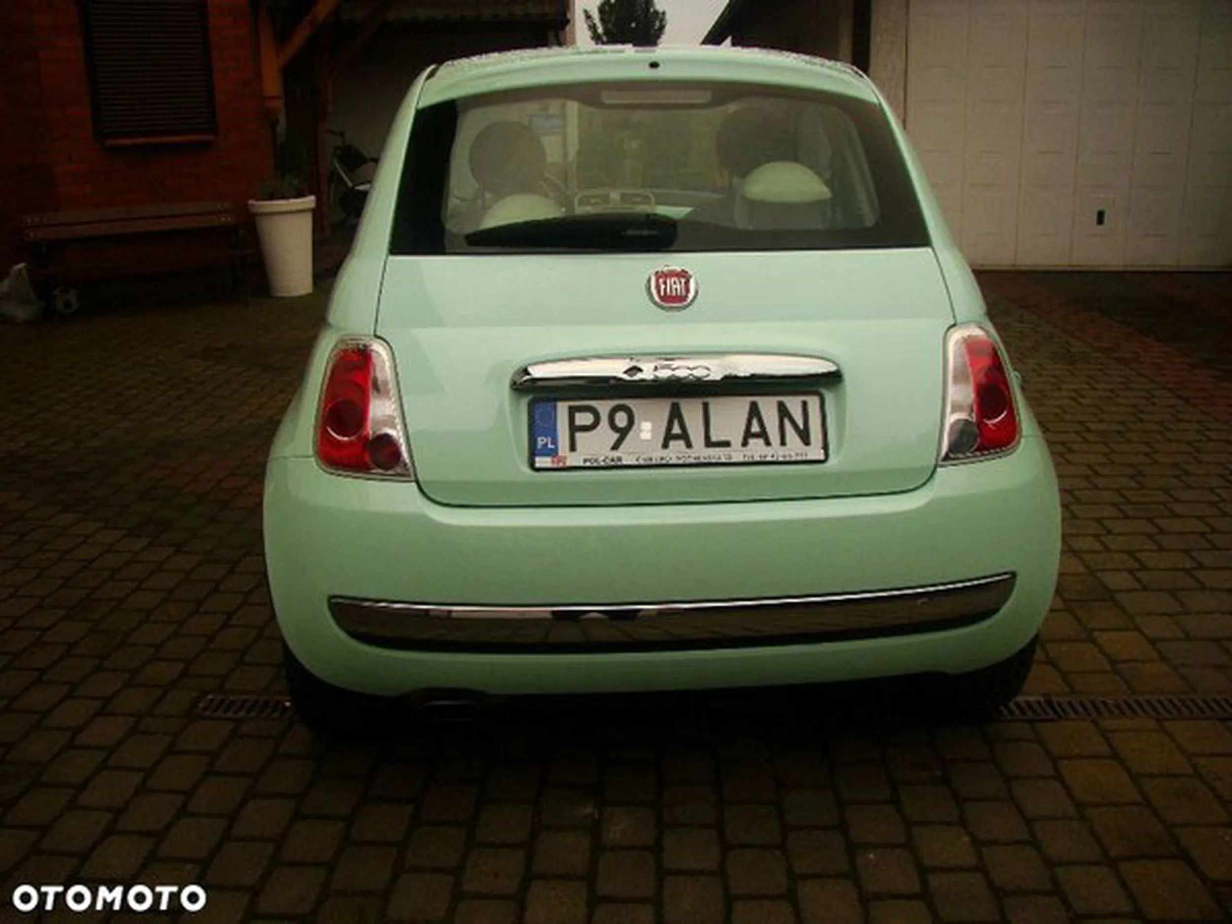 Fajny numer, blacha P9 ALAN