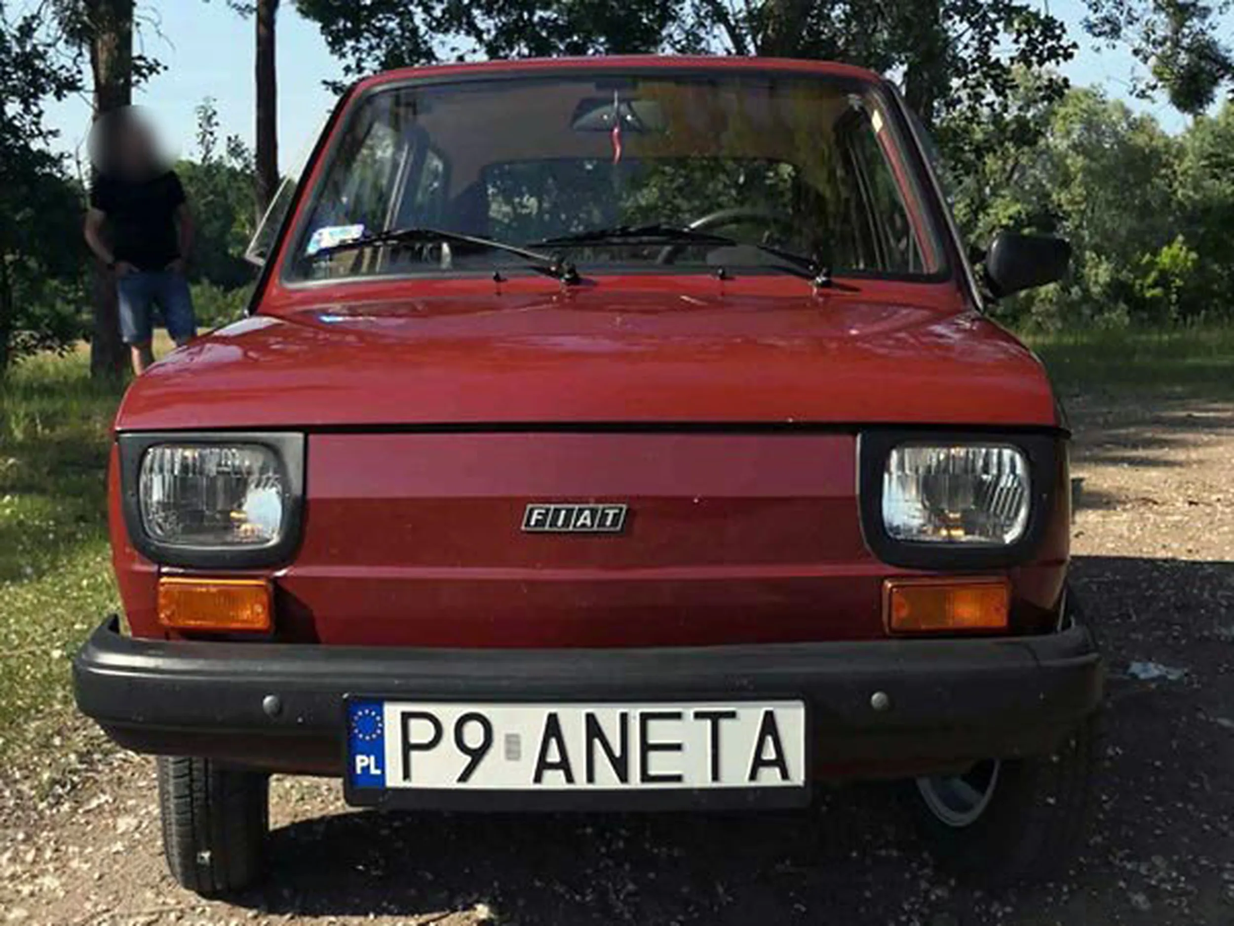 Fajny numer, blacha P9 ANETA