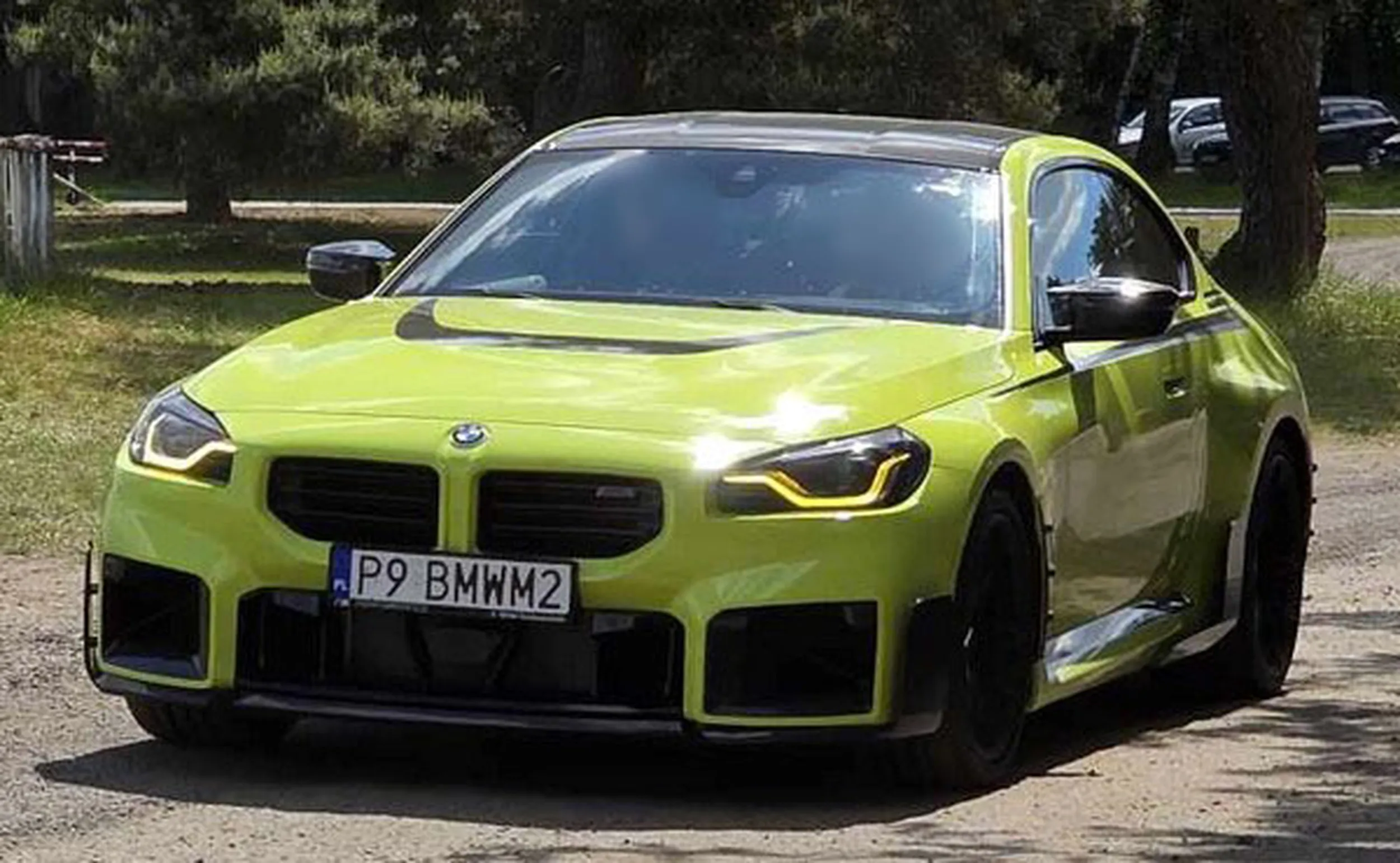 Fajny numer, blacha P9 BMWM2