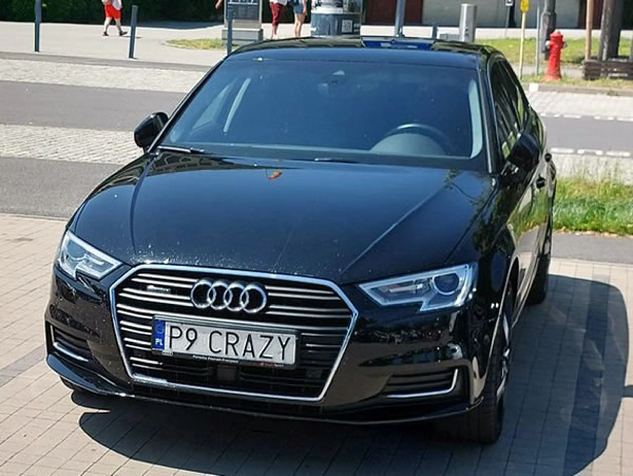 Fajny numer, blacha P9 CRAZY