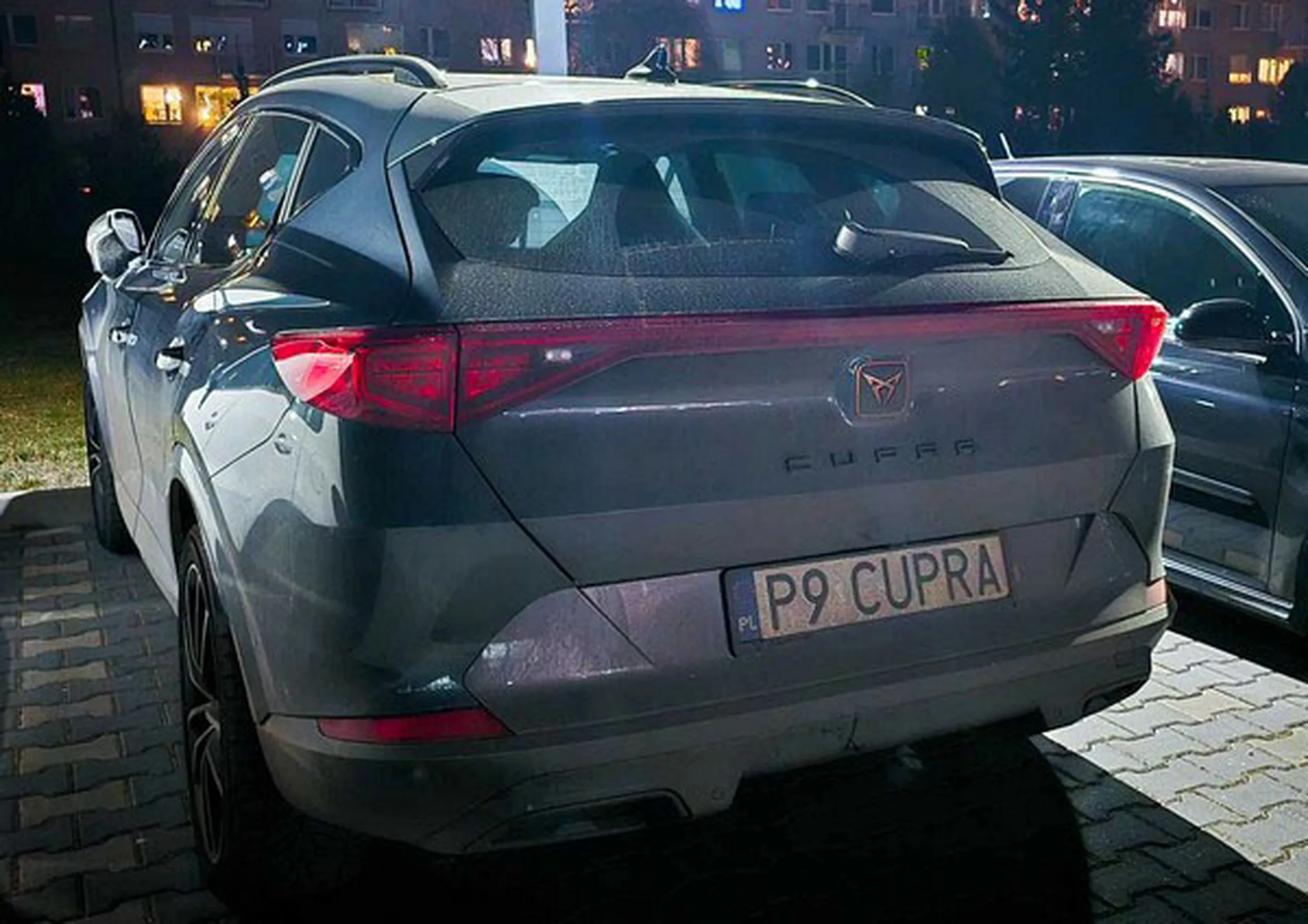 Fajny numer, blacha P9 CUPRA